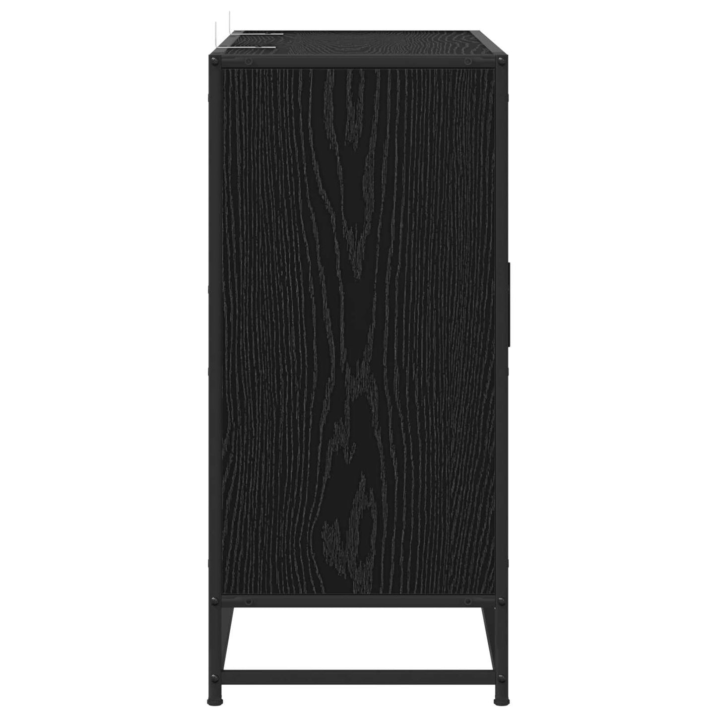 Serviesskap Svart eik 92 x 35 x 76 cm Konstruert tre