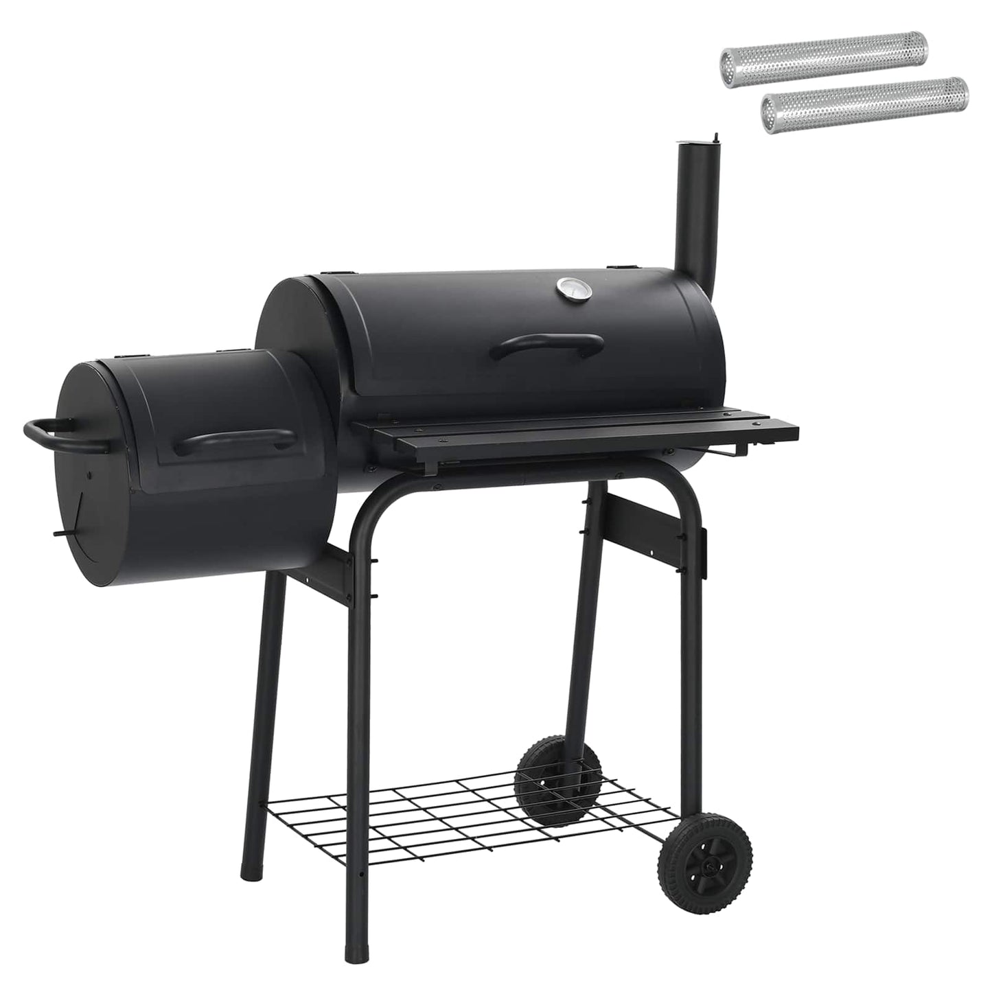 Utendørs grill 103 x 60 x 113 cm Stål Svart