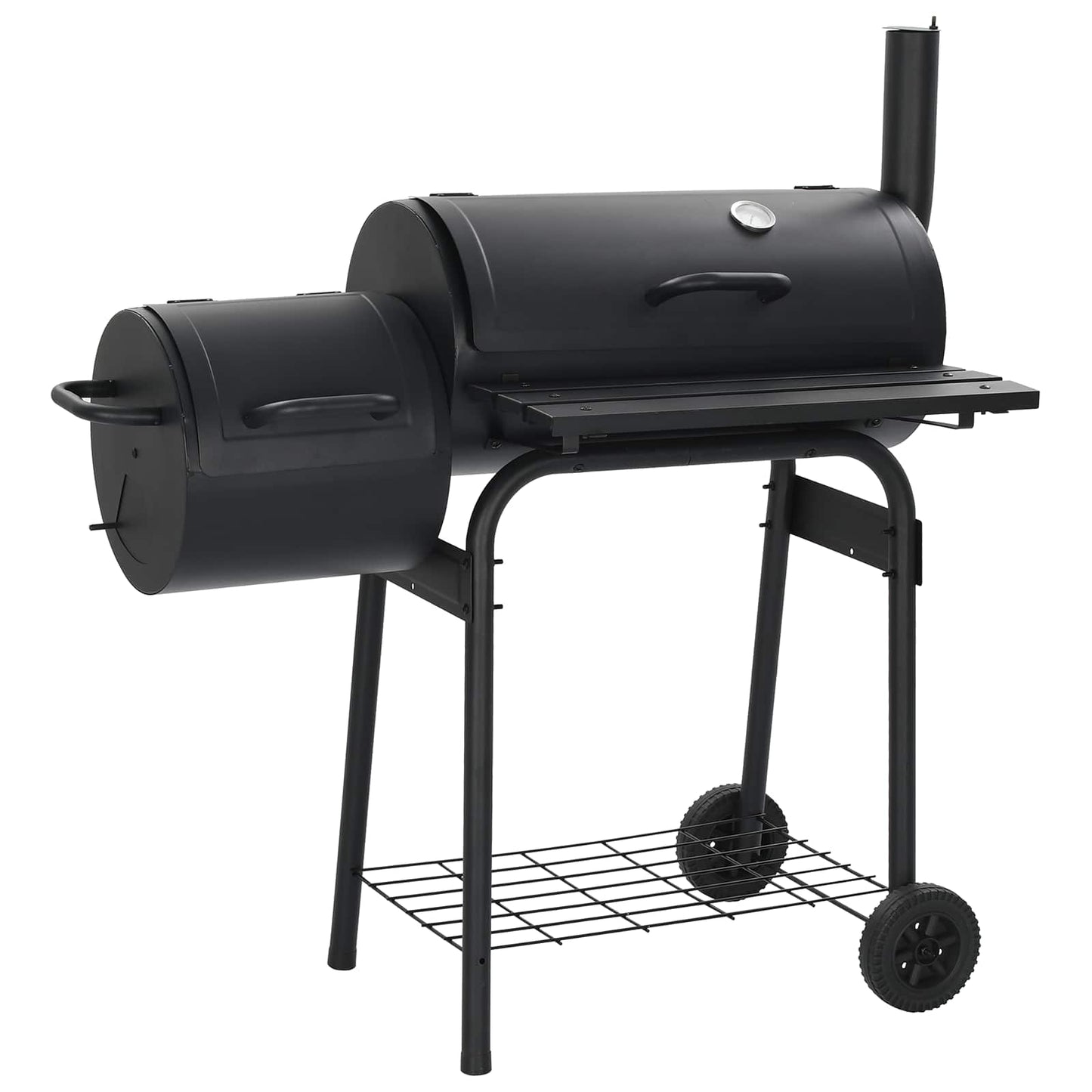 Utendørs grill 103 x 60 x 113 cm Stål Svart