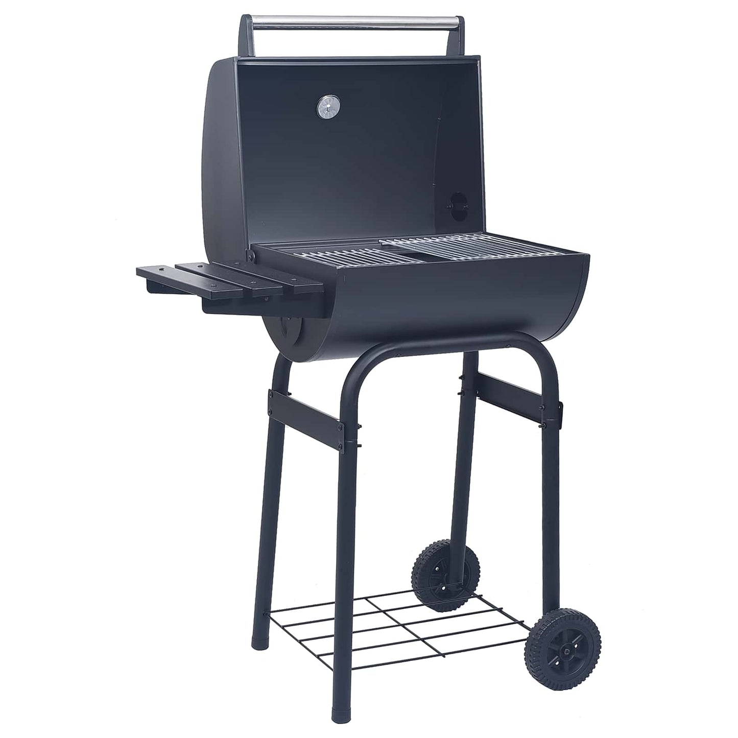 Kullgrill 75 x 48 x 120 cm Pulverlakkert stål og plast Sølv