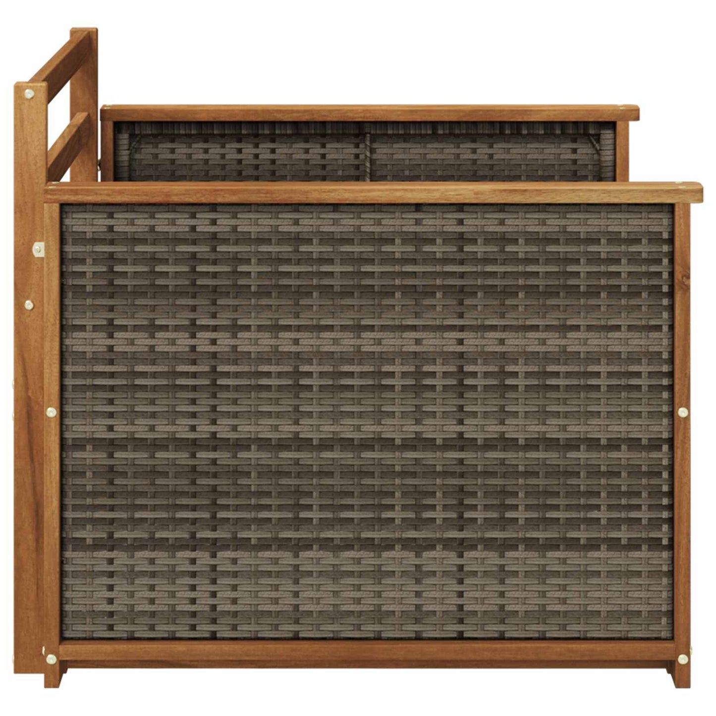 Ute Midt Sofa Solid akasietre Naturlig