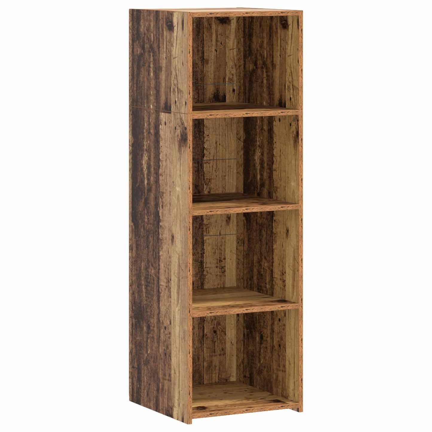 Høyskap Gammelt tre 40 x 41 x 124 cm Konstruert tre