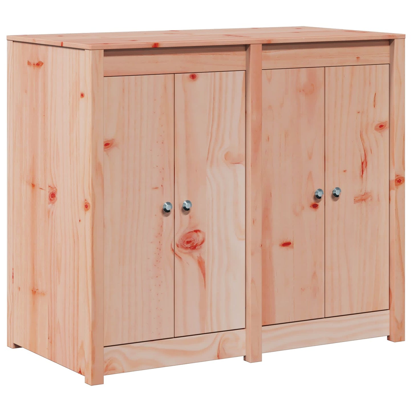 Utendørs kjøkkenskap MEPPEL Hvit 106 x 55 x 92 cm Heltre furu