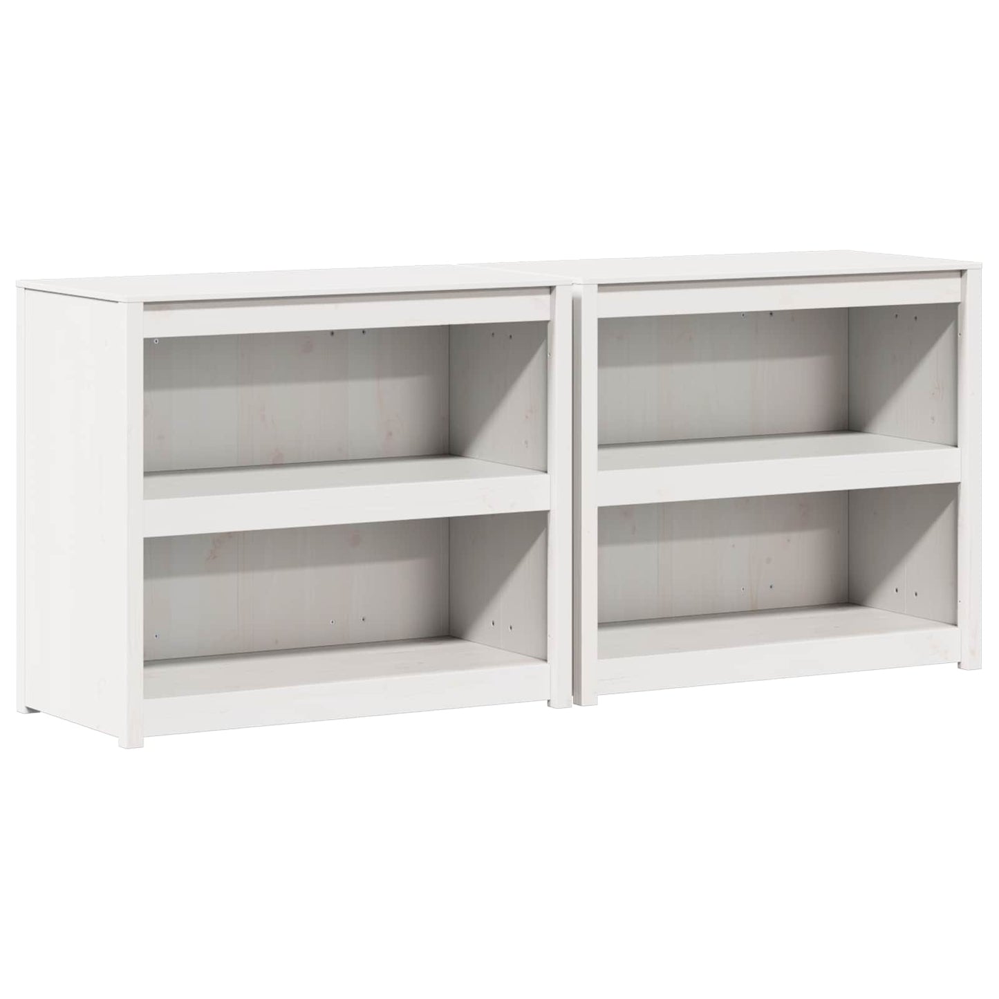 Utendørs kjøkkenskap MEPPEL 2 pcs Hvit 212 x 55 x 92 cm