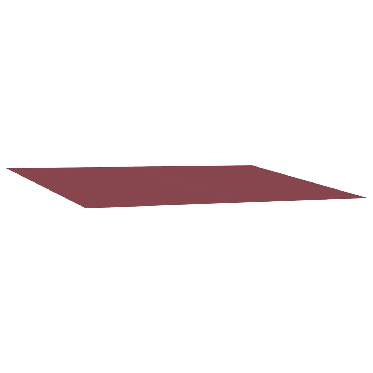 Reserveduk til markise Burgunder Rød 300 x 200 cm Polyester