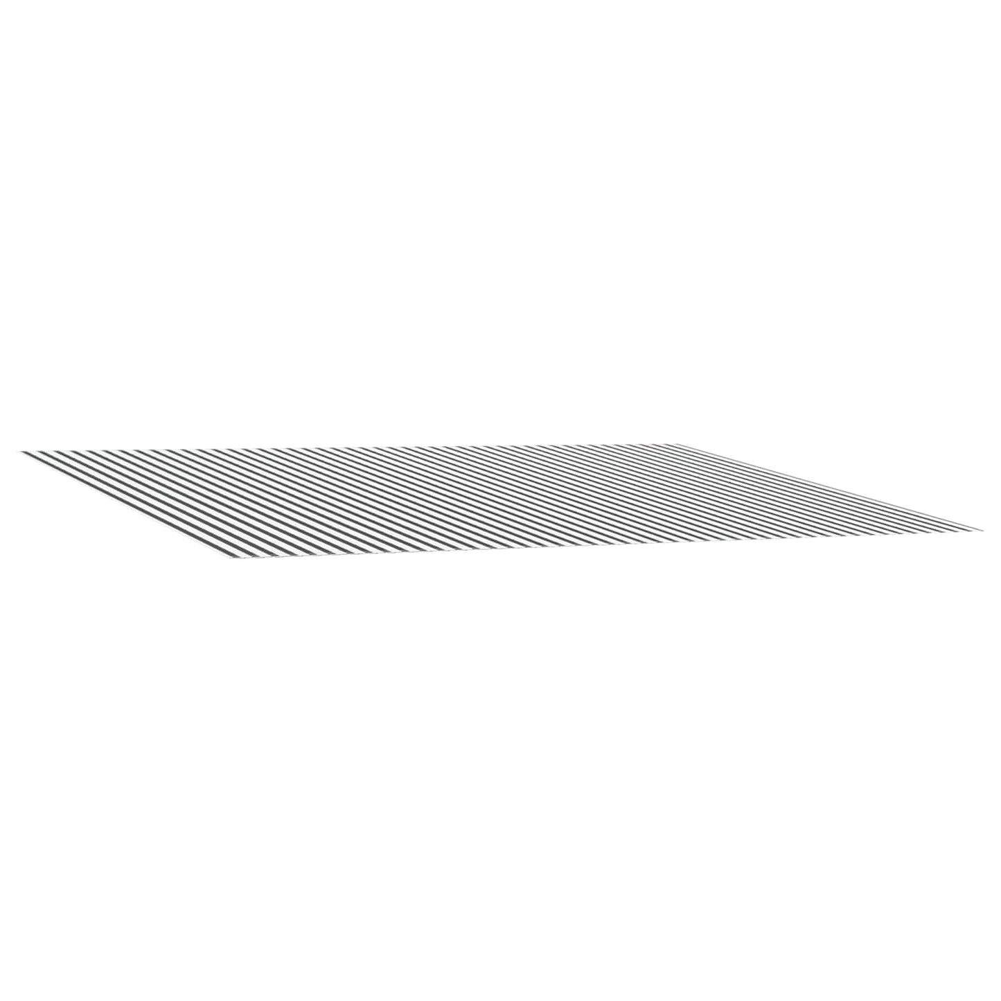 Reserveduk til markise Antrasitt og Hvit 600 × 300 cm Polyester