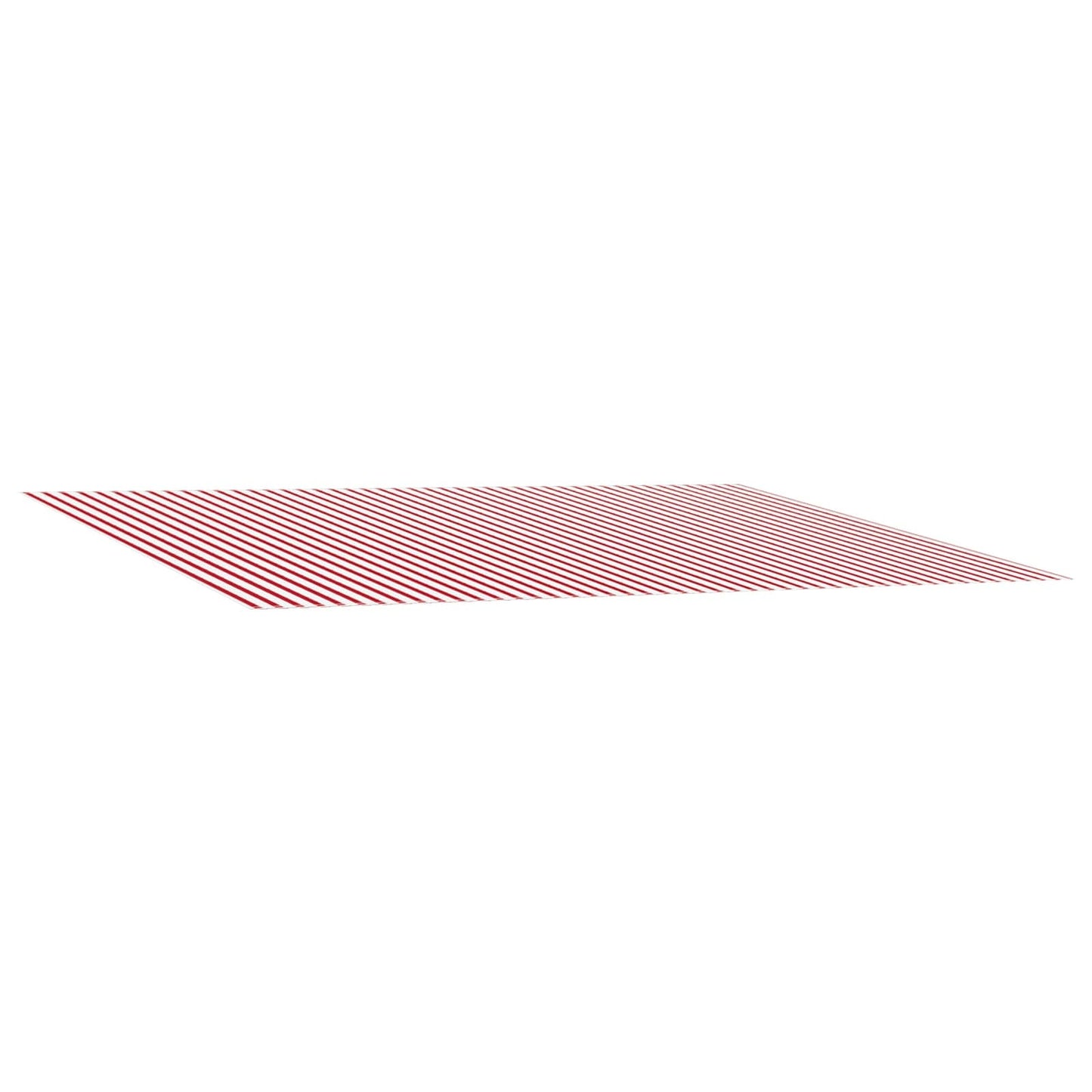 Reserveduk til markise Rød og Hvit 500 × 350 cm Polyester