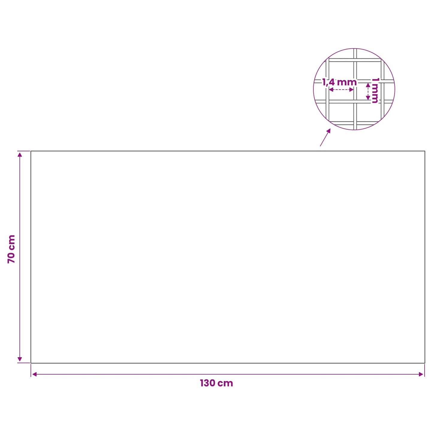 Lysakseldeksel med klips 2 stk. 70 x 130 cm Aluminium Sølv