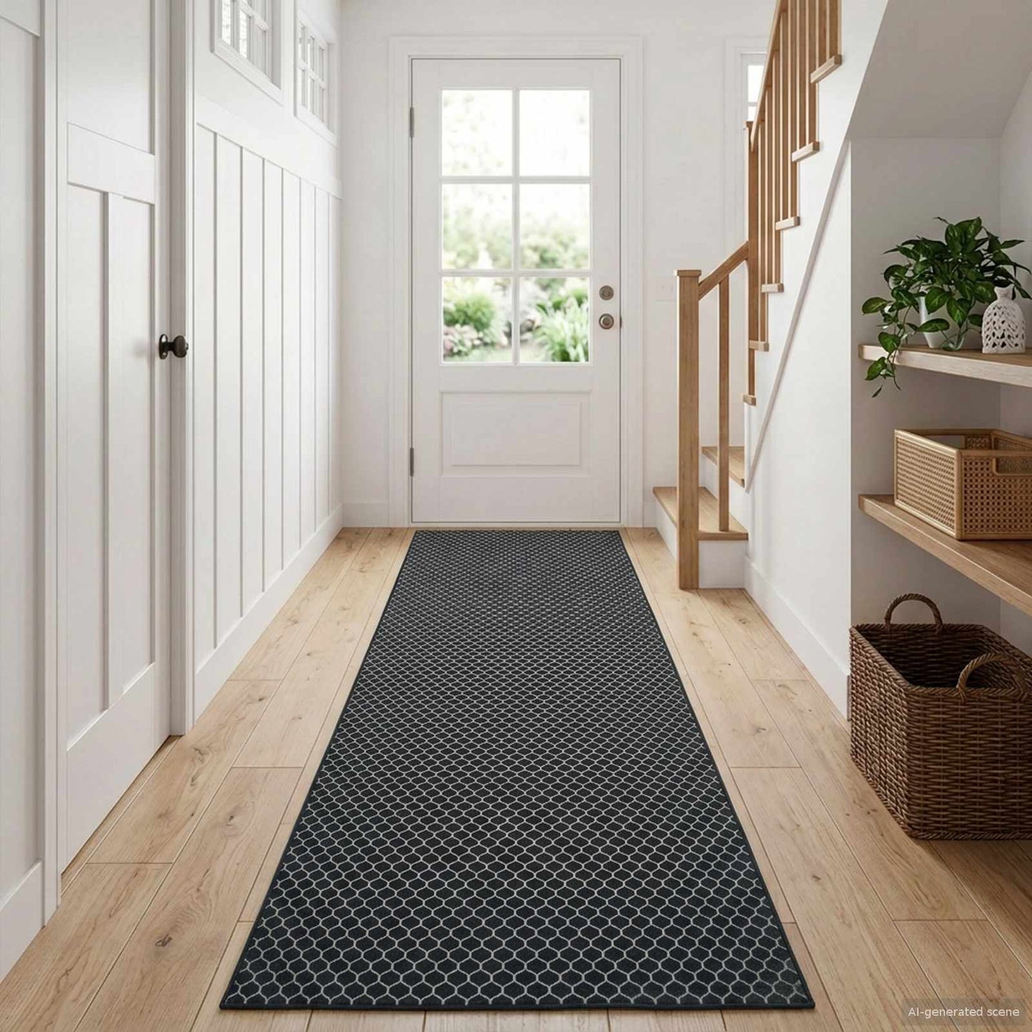 Teppe Runner ORIZ 1150 gsm Svart nettmønster