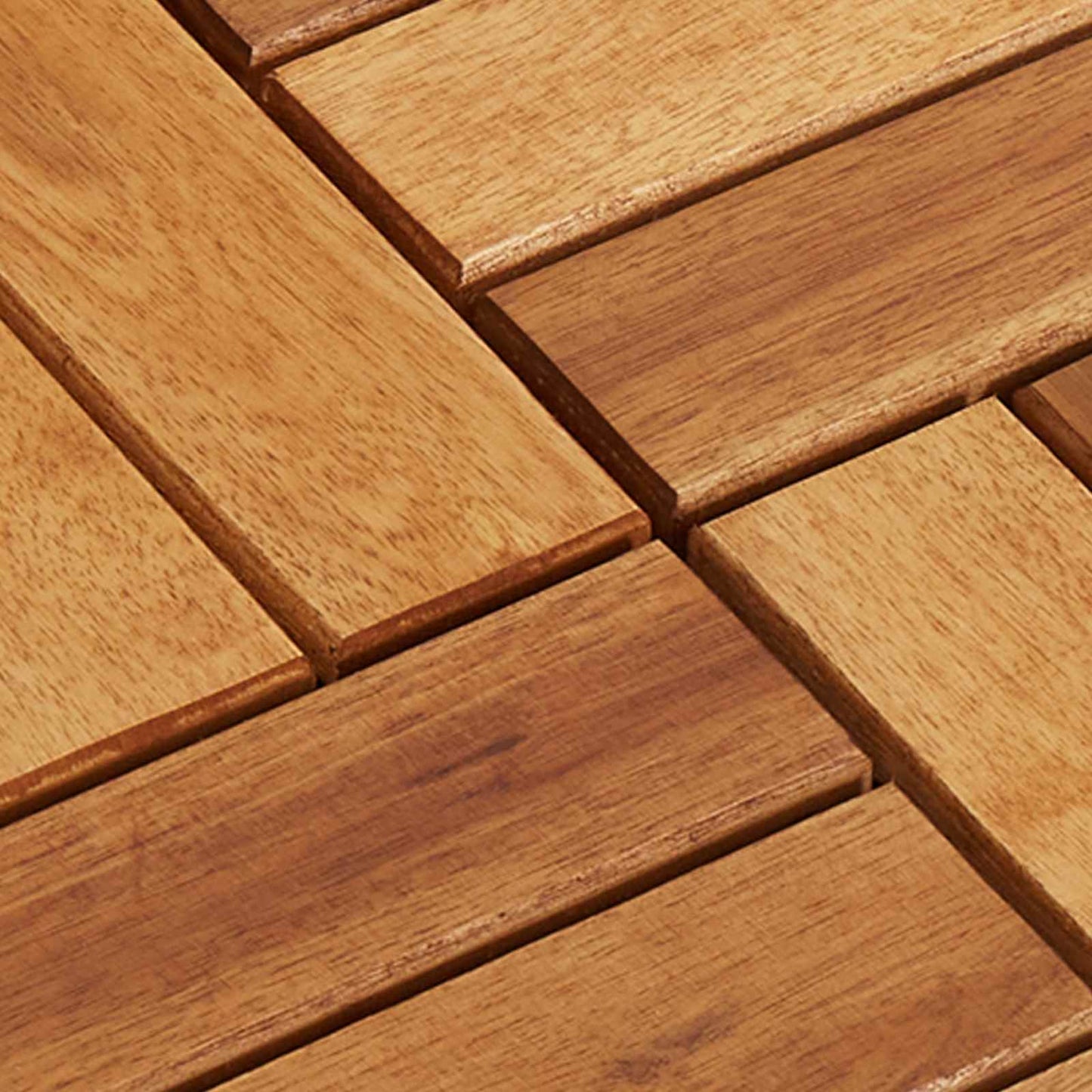Terrasseflis 20 pcs Brun 30 x 30 cm Acacia Hardtre