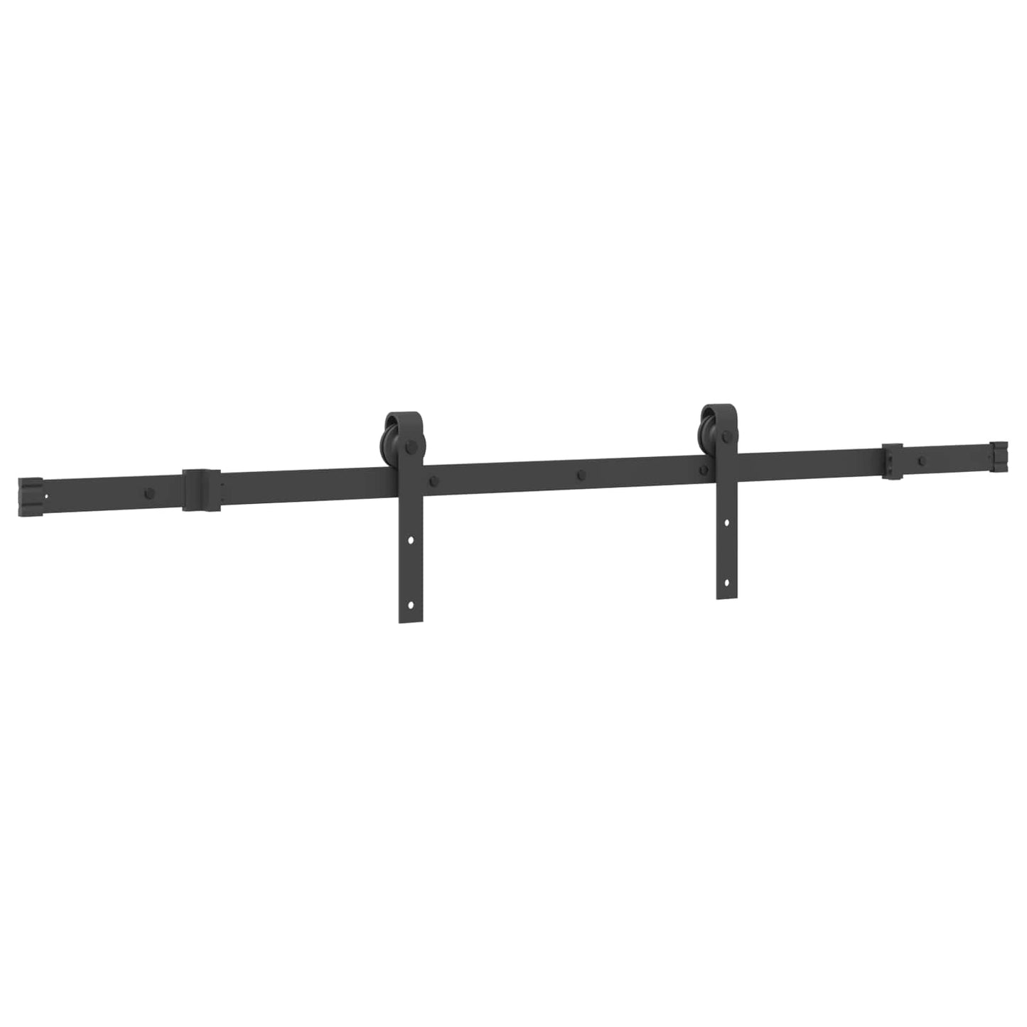 Skyvedør NARVIK Naturlig og svart 85 x 210 cm (152,5 cm)