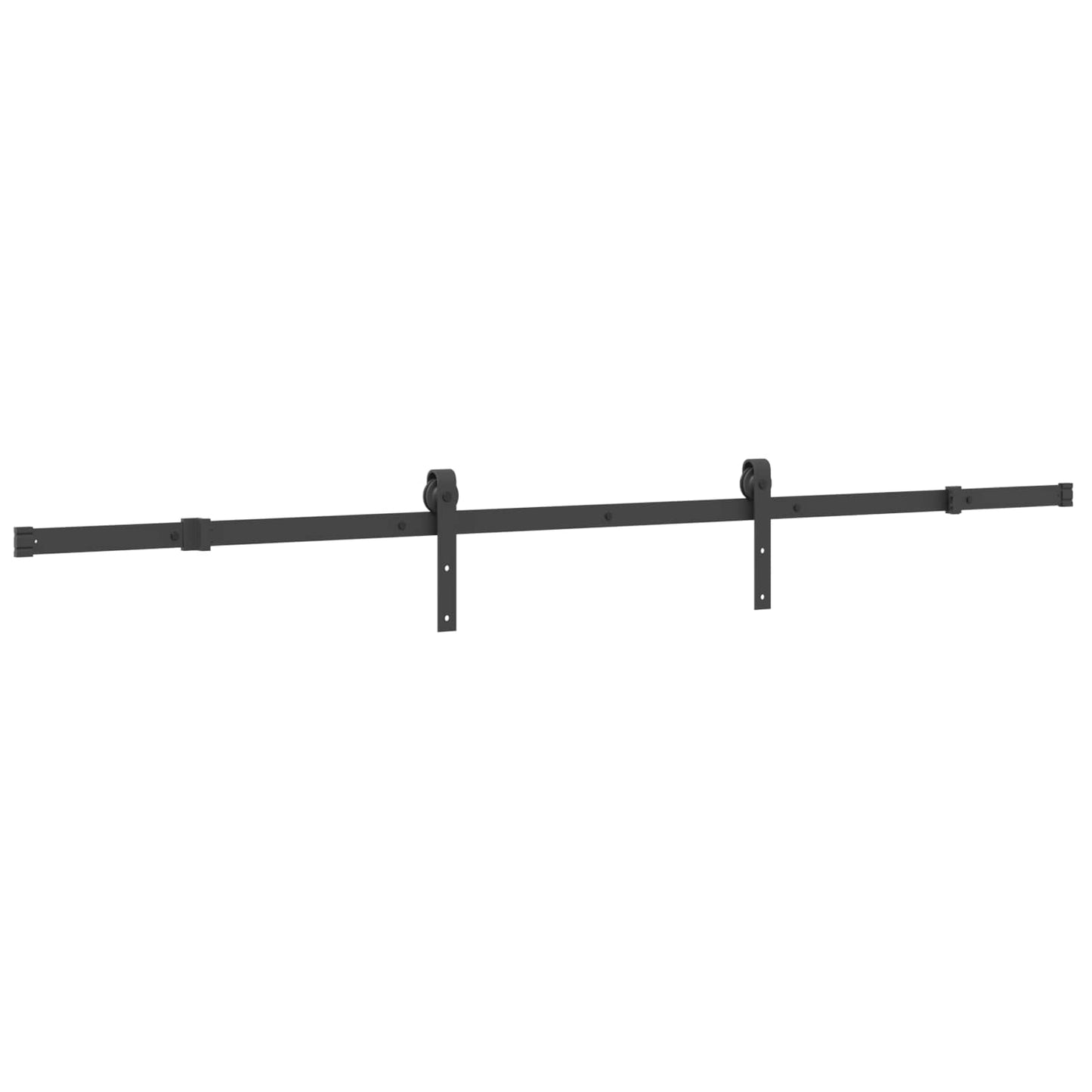 Skyvedør NARVIK Naturlig og svart 85 x 210 cm (213,5 cm)