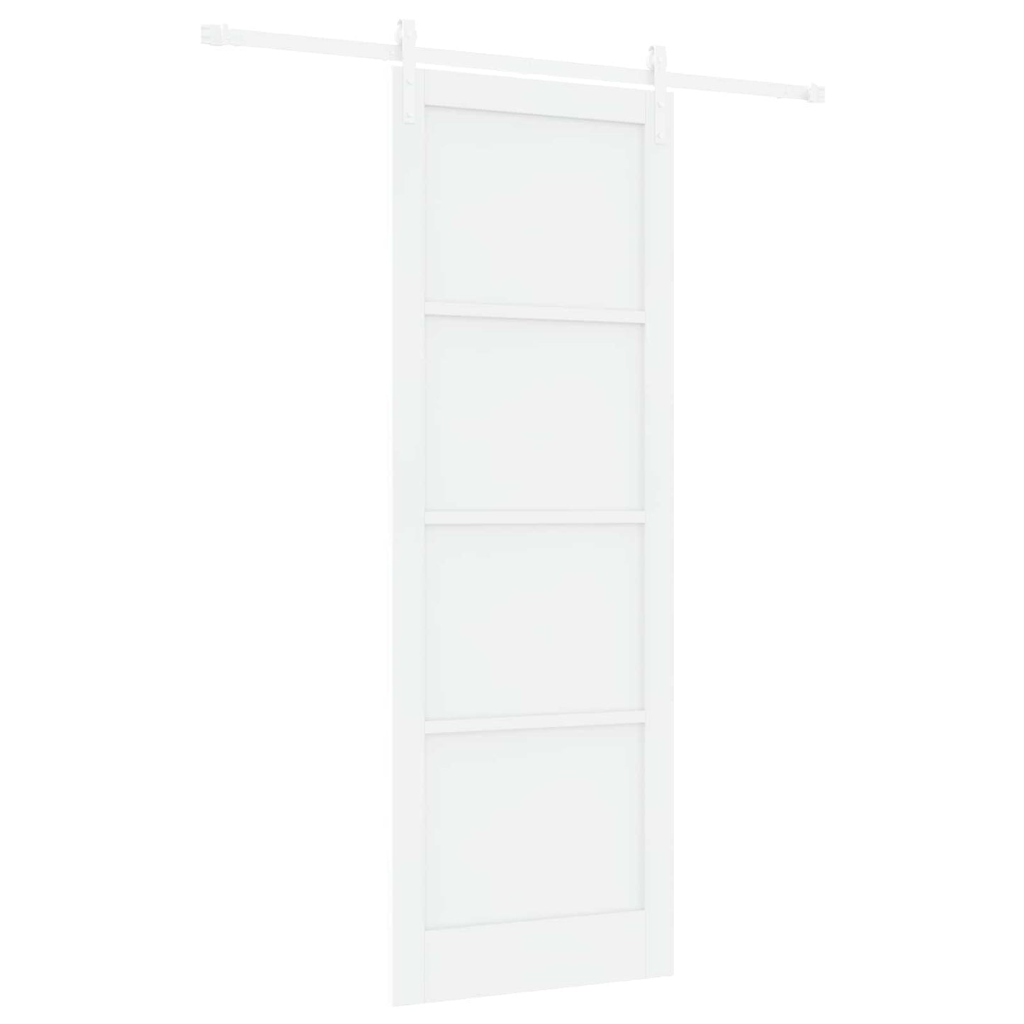 Skyvedør Hvit 83 x 232 cm Heltre furu