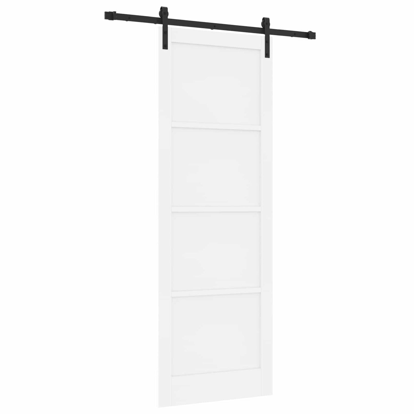 Skyvedør Hvit 83 x 232 cm Heltre furu
