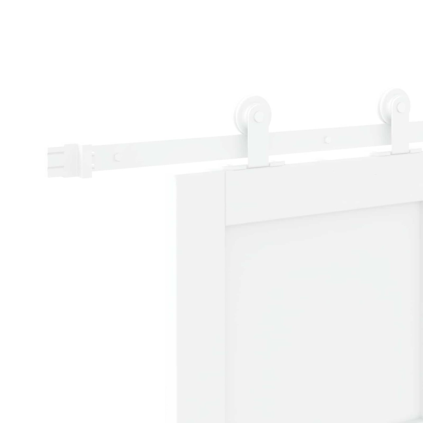 Skyvedør Hvit 83 x 232 cm Heltre furu
