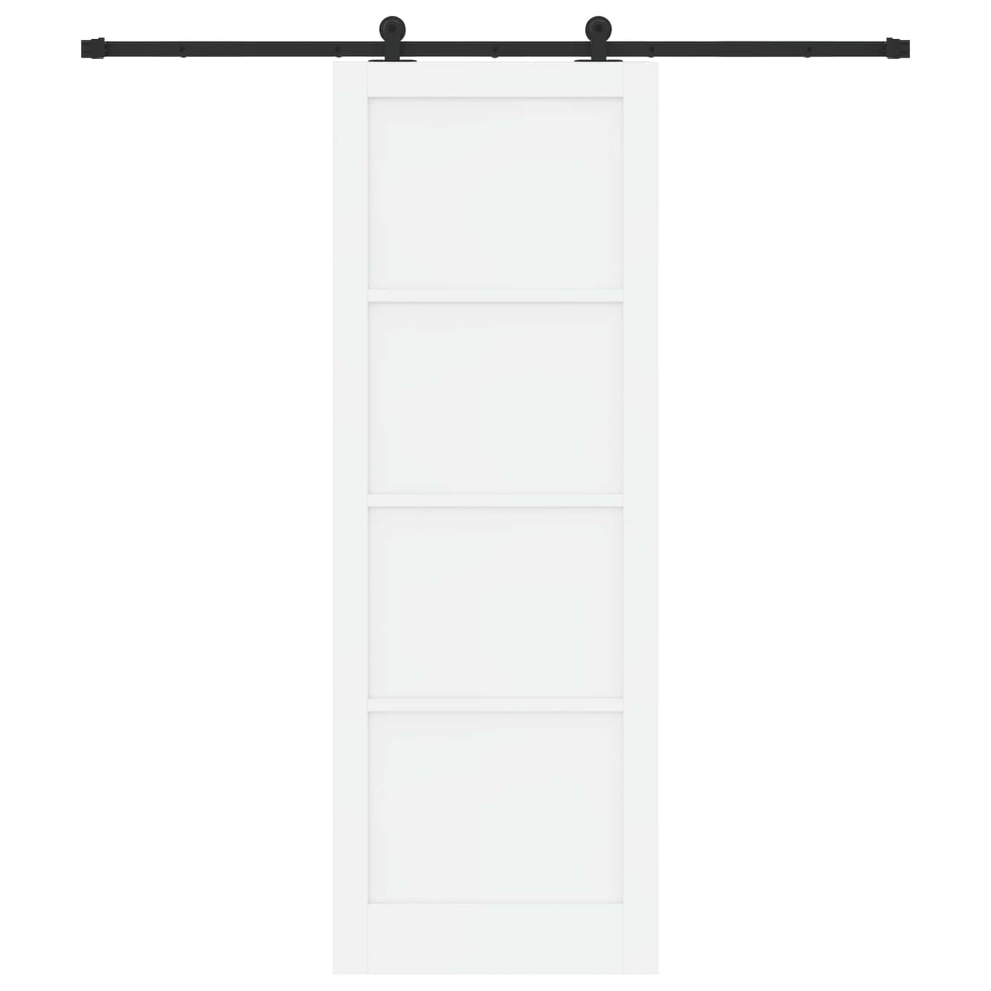 Skyvedør ORKDAL Hvit 83 x 232 cm Heltre furu