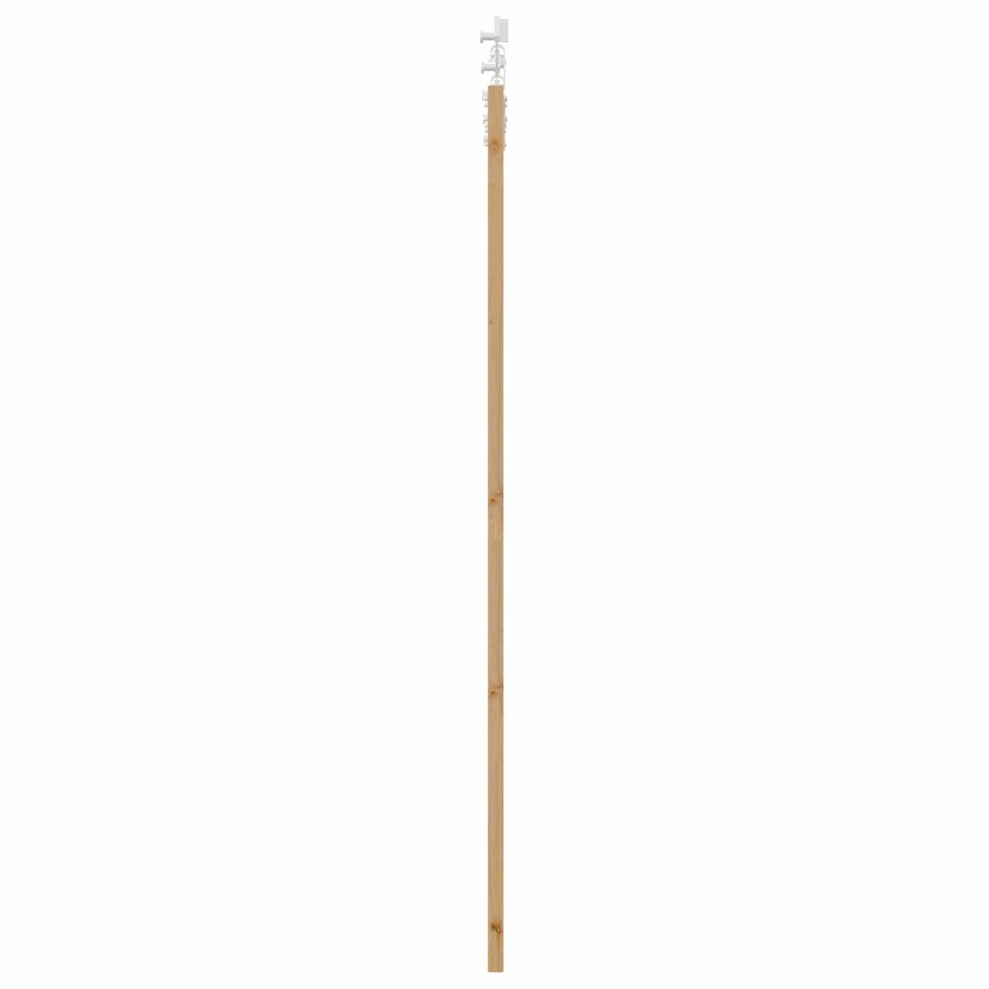 Skyvedør Naturlig og Hvit 73,5 x 211 cm Heltre furu