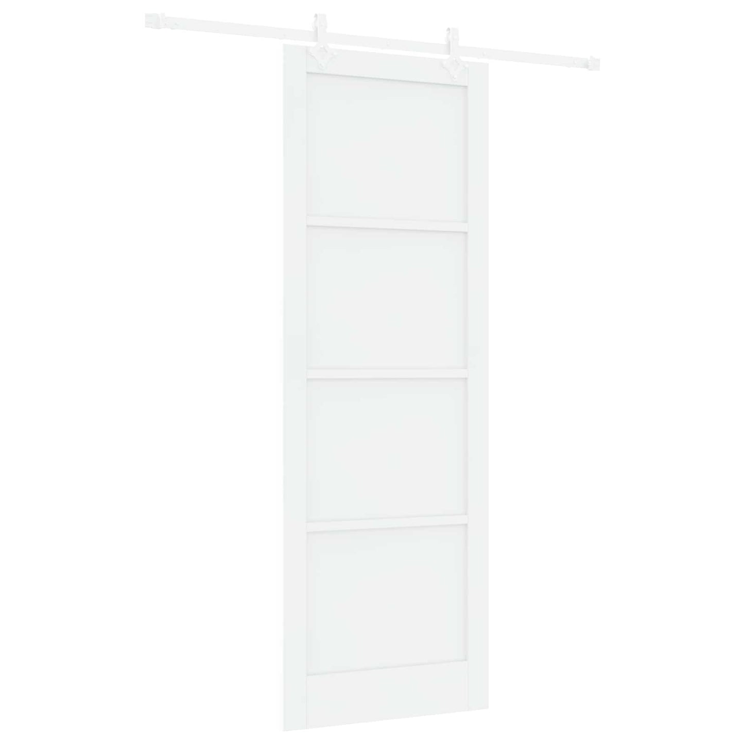 Skyvedør Hvit 83 x 232 cm Heltre furu
