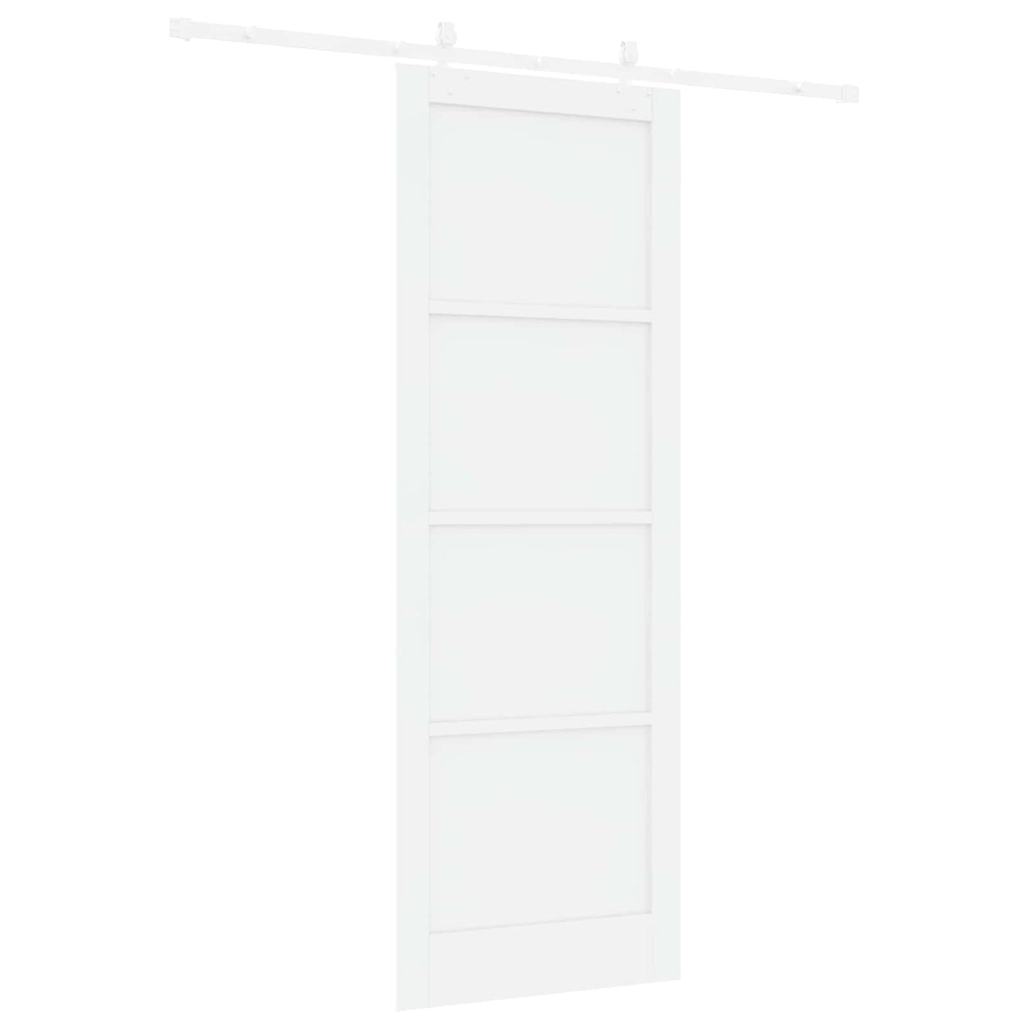 Skyvedør Hvit 83 x 232 cm Heltre furu