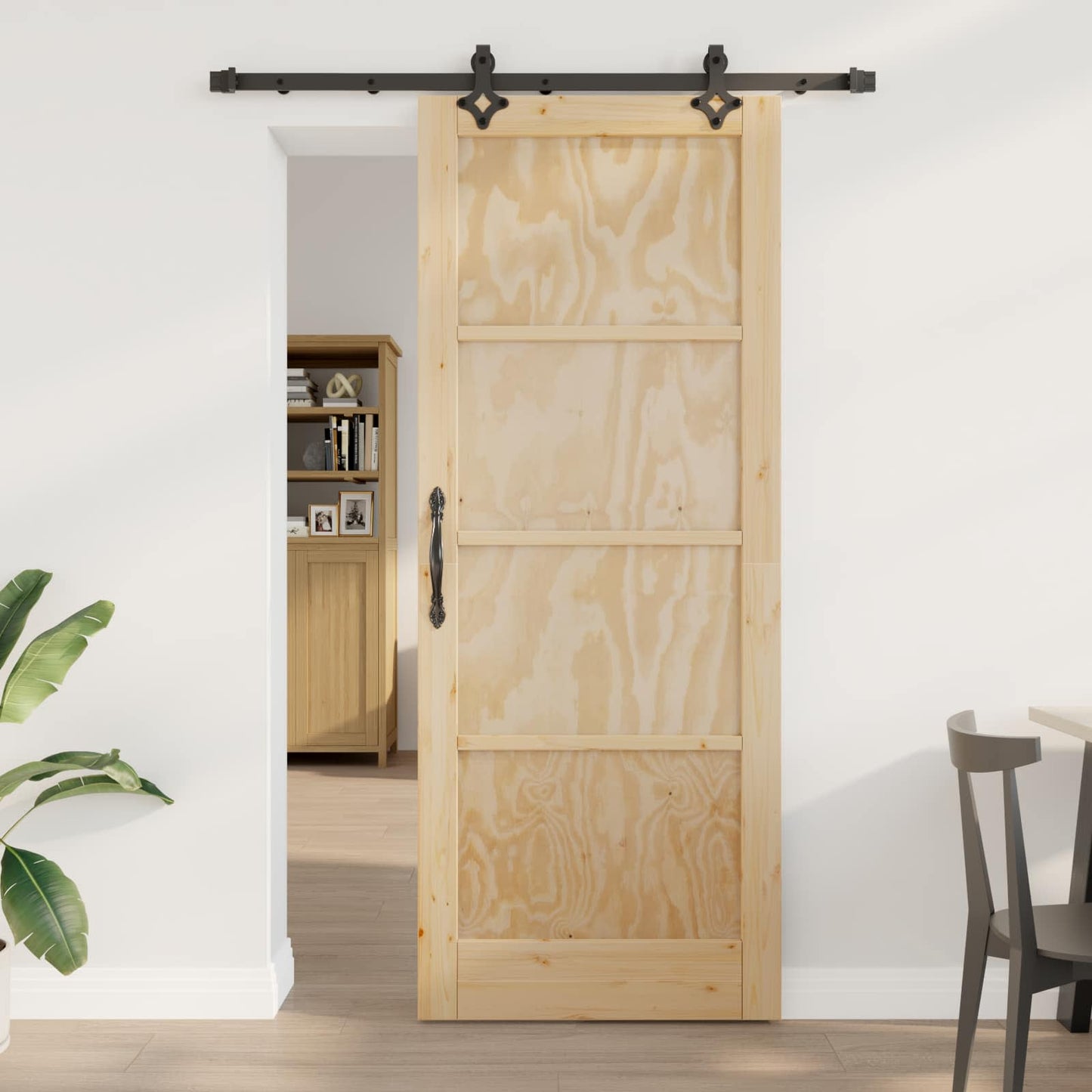 Skyvedør ORKDAL Naturlig 83 x 211 cm Heltre furu