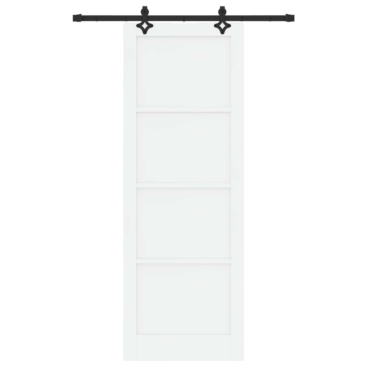 Skyvedør ORKDAL Hvit 83 x 232 cm Heltre furu