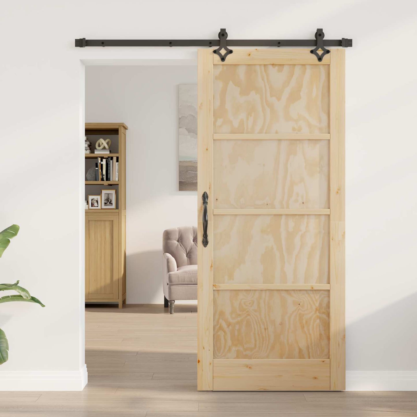 Skyvedør ORKDAL Naturlig 86 x 198,5 cm Heltre furu