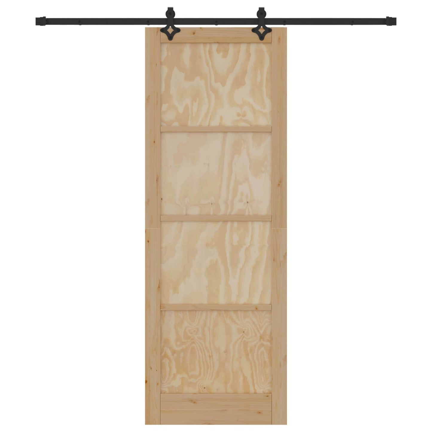 Skyvedør ORKDAL Naturlig 83 x 232 cm Heltre furu