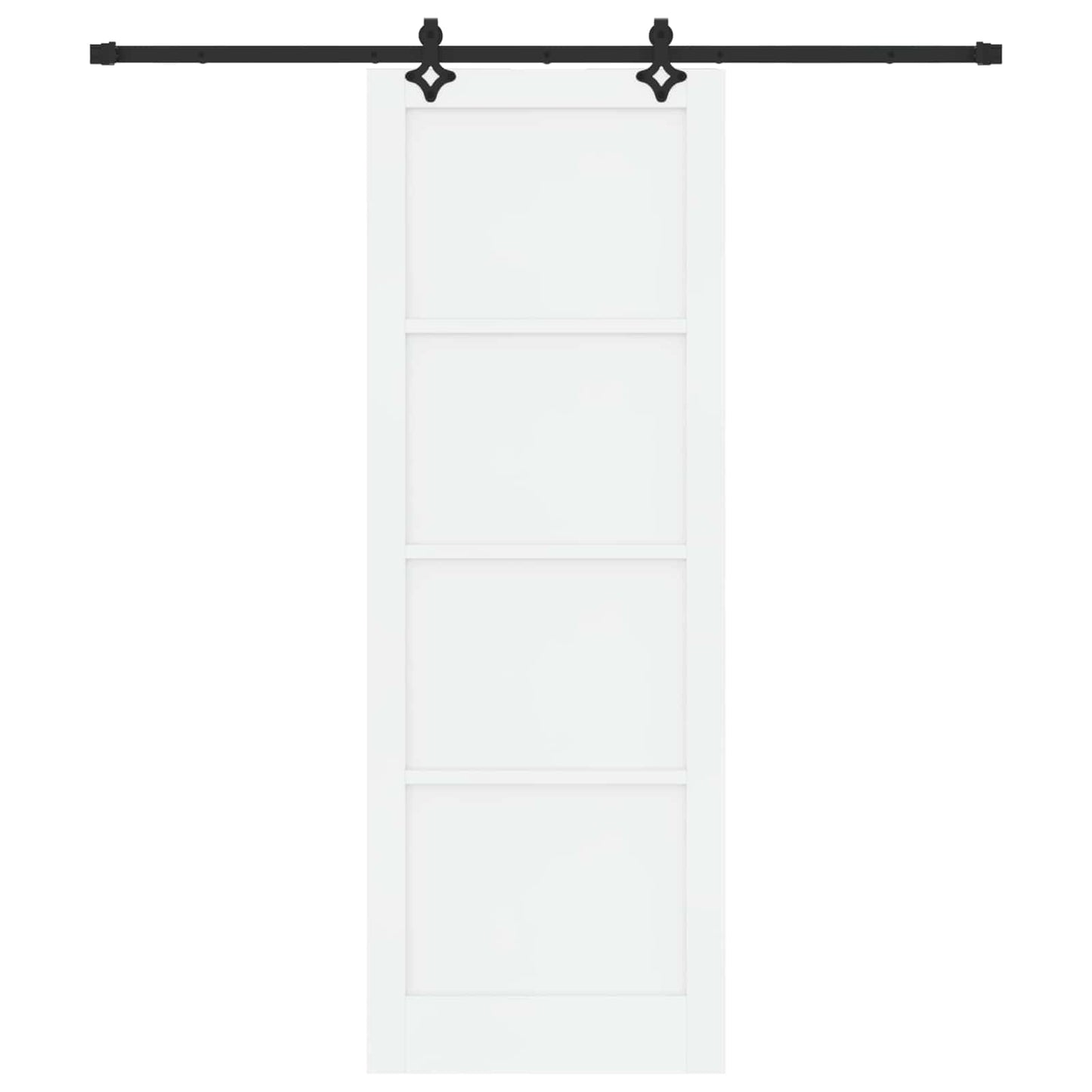 Skyvedør ORKDAL Hvit 83 x 232 cm Heltre furu