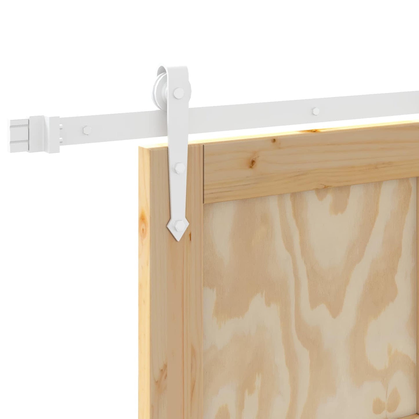 Skyvedør ORKDAL Naturlig og Hvit 86 x 198,5 cm Heltre furu