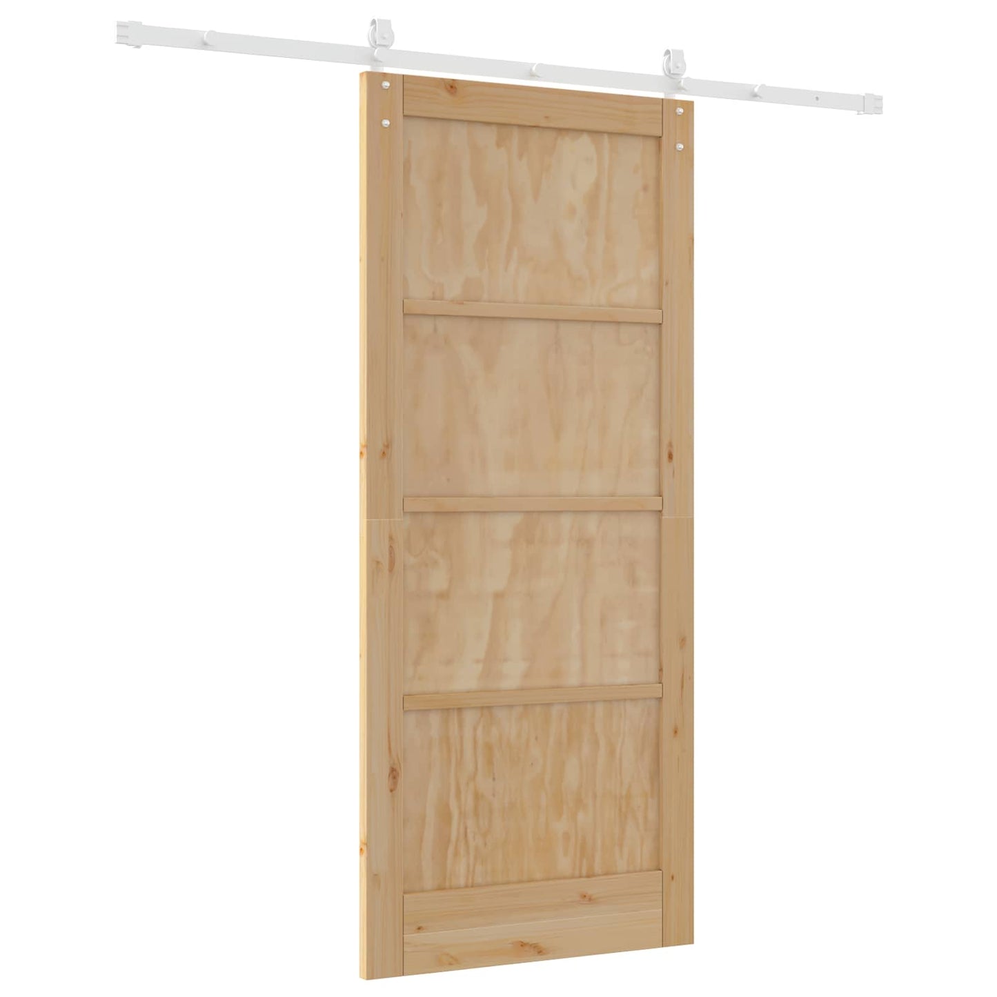 Skyvedør ORKDAL Naturlig og Hvit 86 x 198,5 cm Heltre furu
