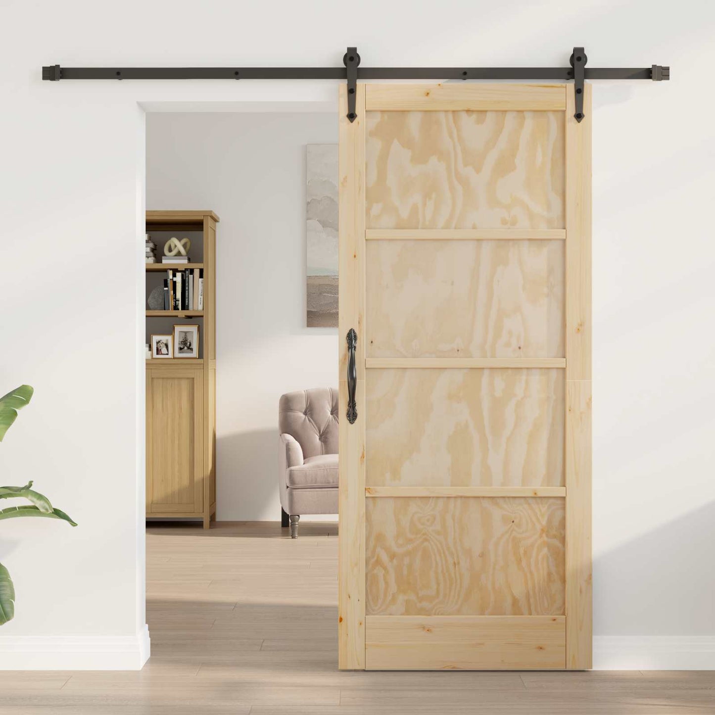 Skyvedør ORKDAL Naturlig 86 x 198,5 cm Heltre furu