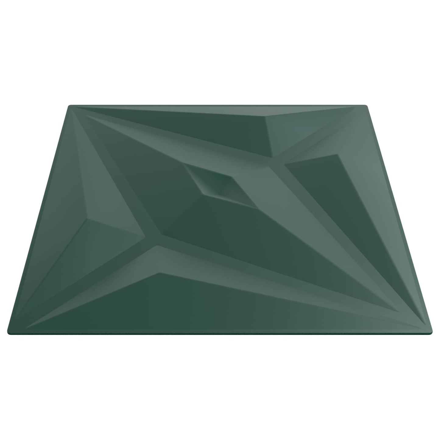 Veggpaneler Stjerne 24 pcs Star Grønn 50 x 50 cm XPS Skum