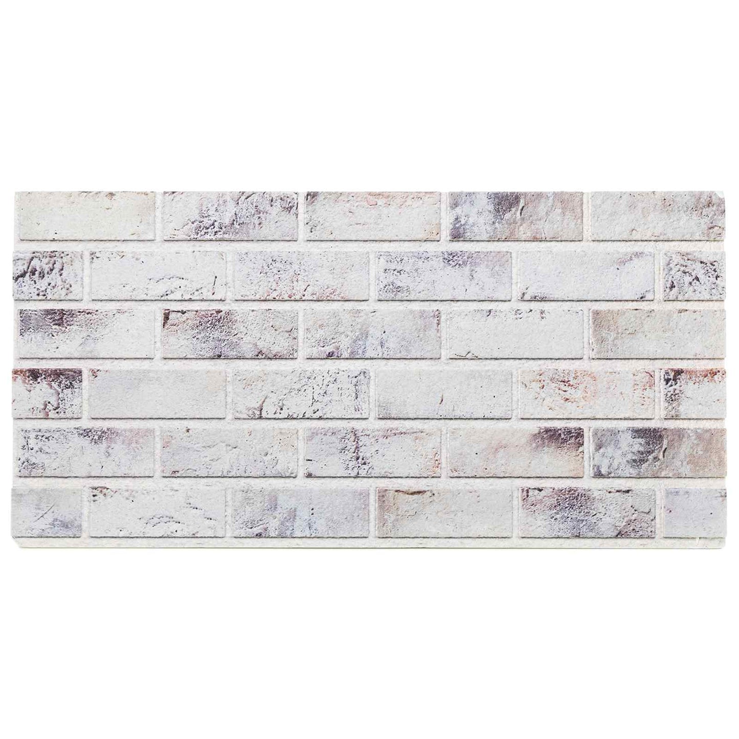 Veggpaneler 10 pcs Lys Grå og Svart 100 x 50 cm EPS Skum