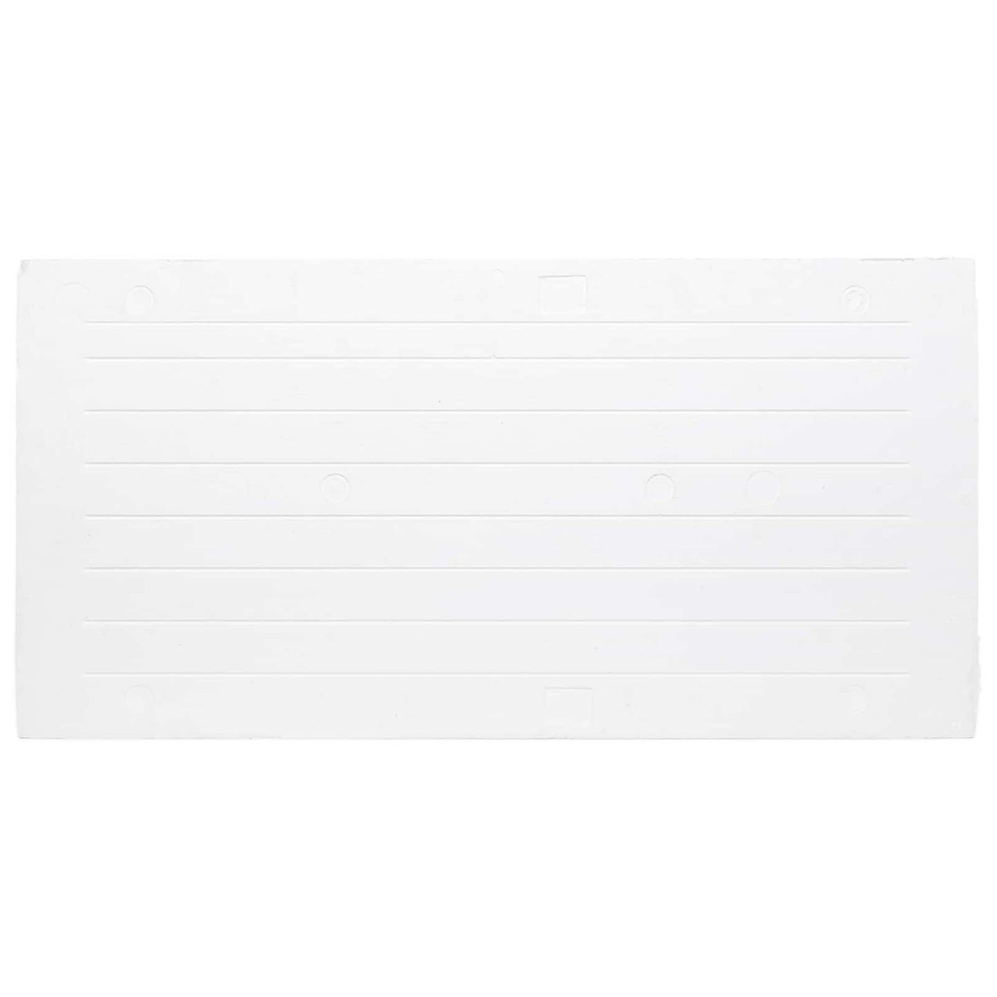 Veggpaneler 10 pcs Lys brun og hvit 100 x 50 cm EPS Skum