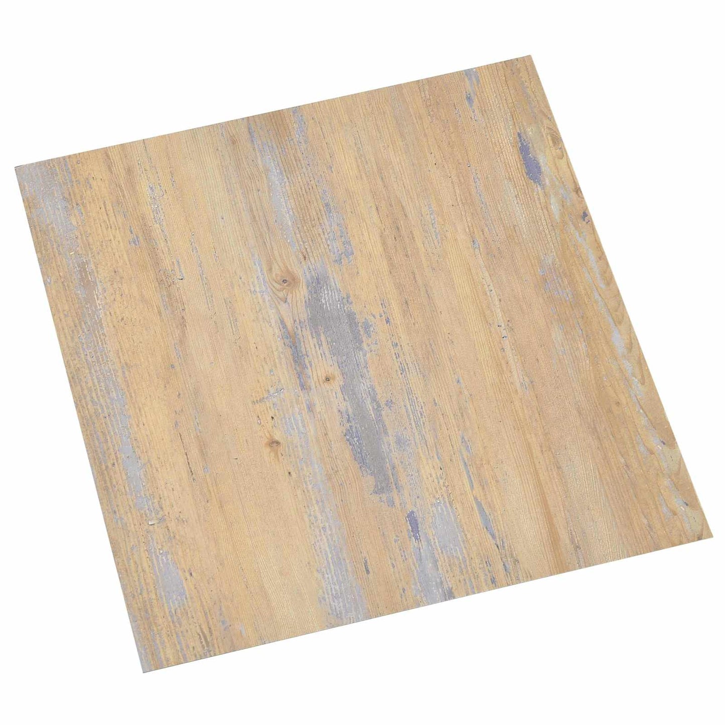 Selvheftende Gulvplanker 30,5 x 30,5 cm 20 pcs PVC Brun og Grå