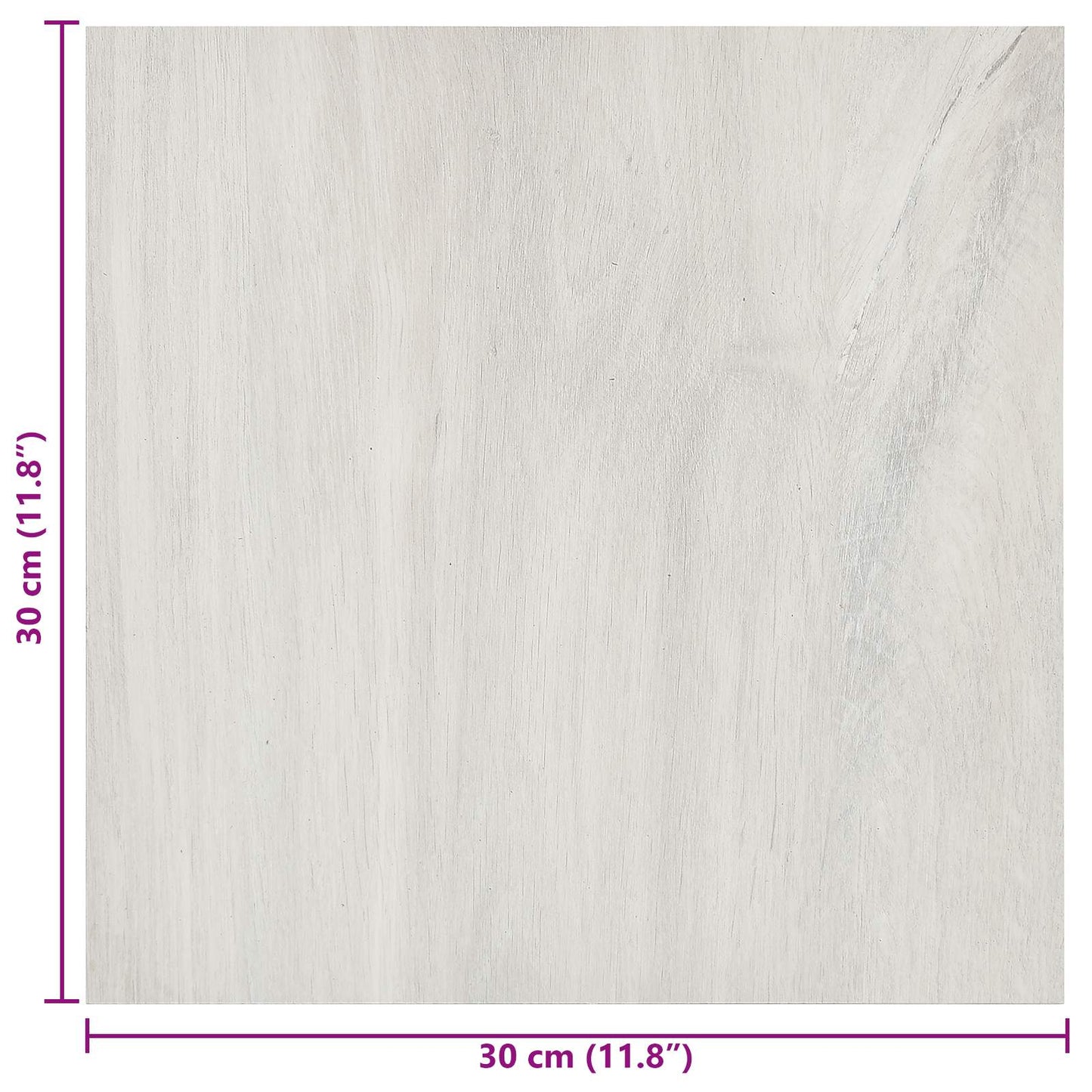 Selvheftende Gulvplanker 30,5 x 30,5 cm 20 pcs PVC