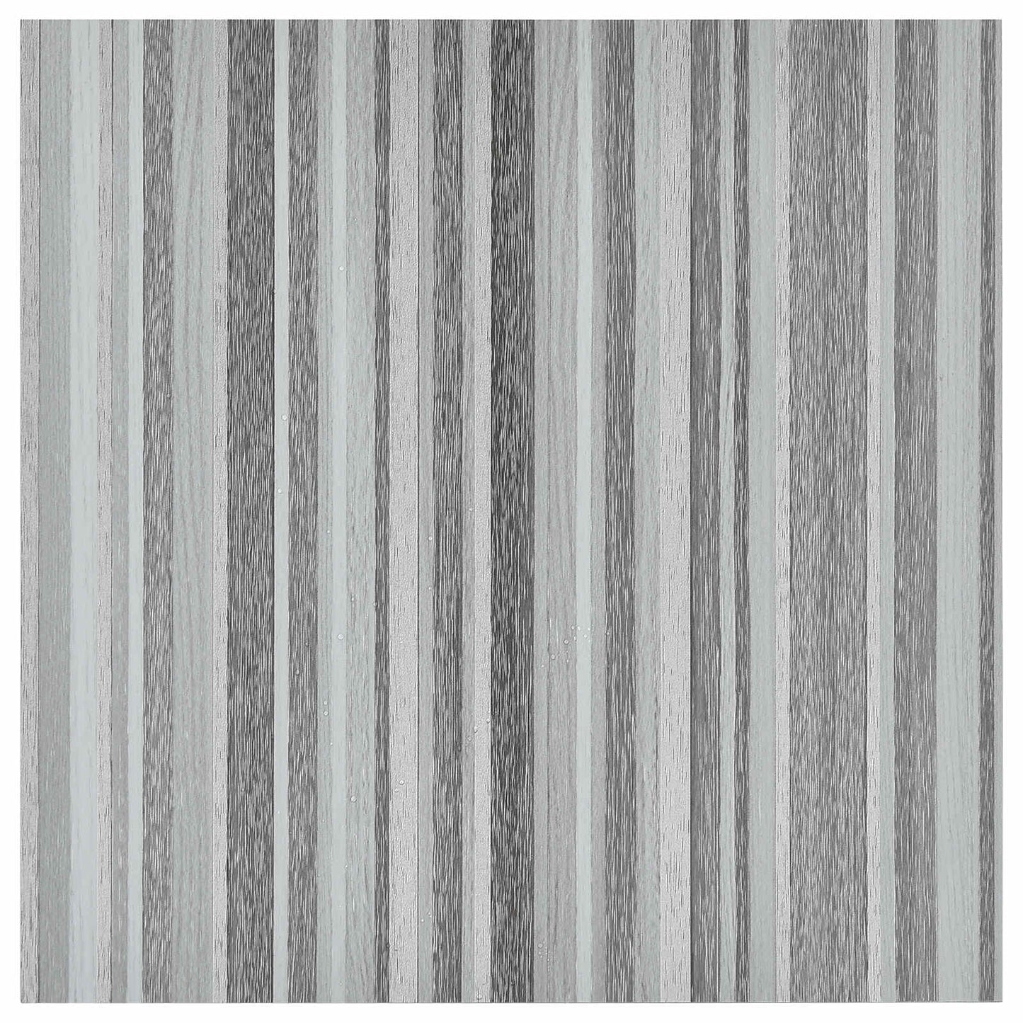 Selvheftende Gulvplanker 30,5 x 30,5 cm 20 pcs PVC Grå og svart