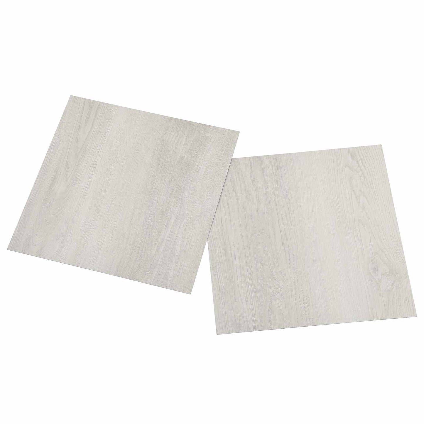 Selvheftende Gulvplanker 30,5 x 30,5 cm 20 pcs PVC Lys beige