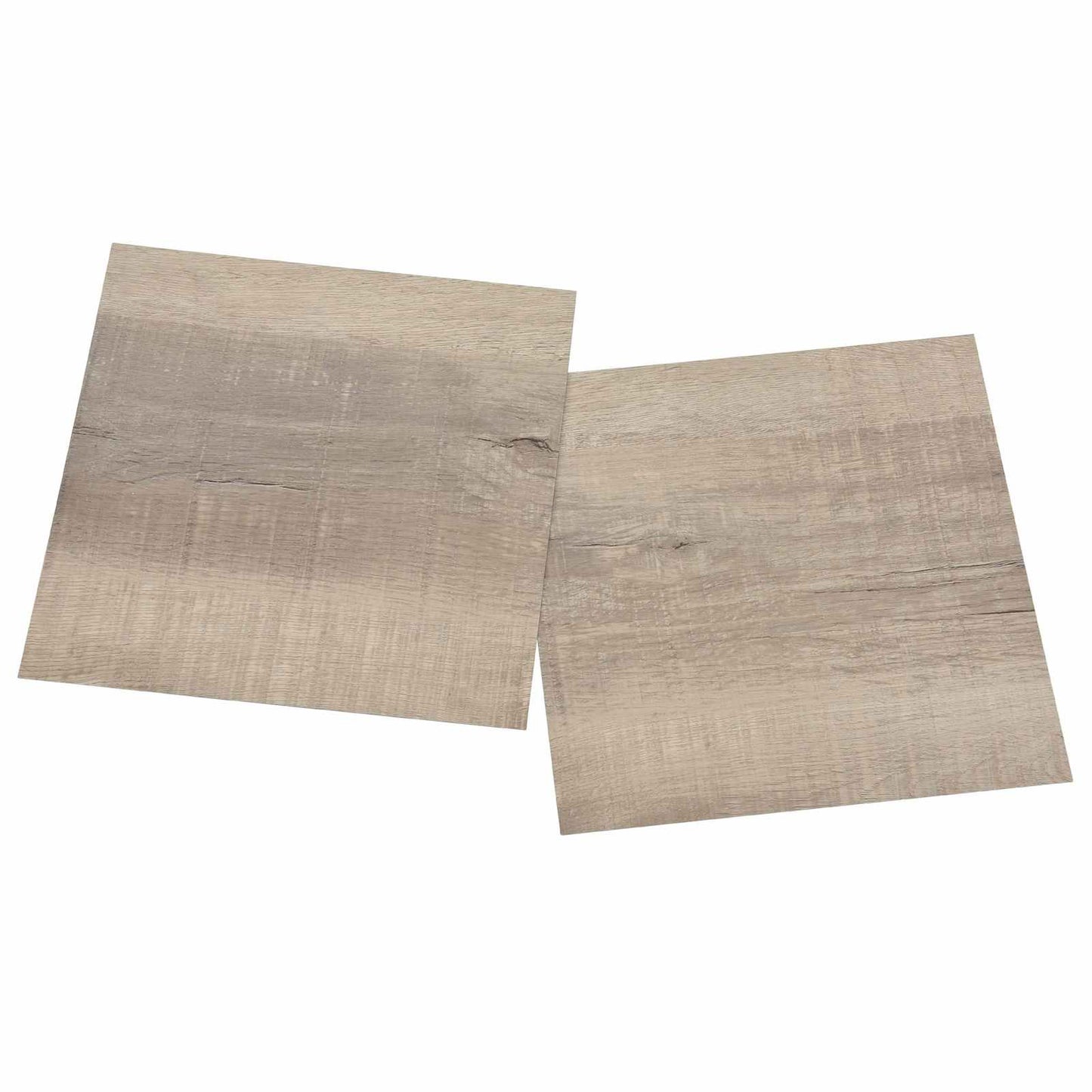 Selvheftende Gulvplanker 30,5 x 30,5 cm 20 pcs PVC Gammelt tre