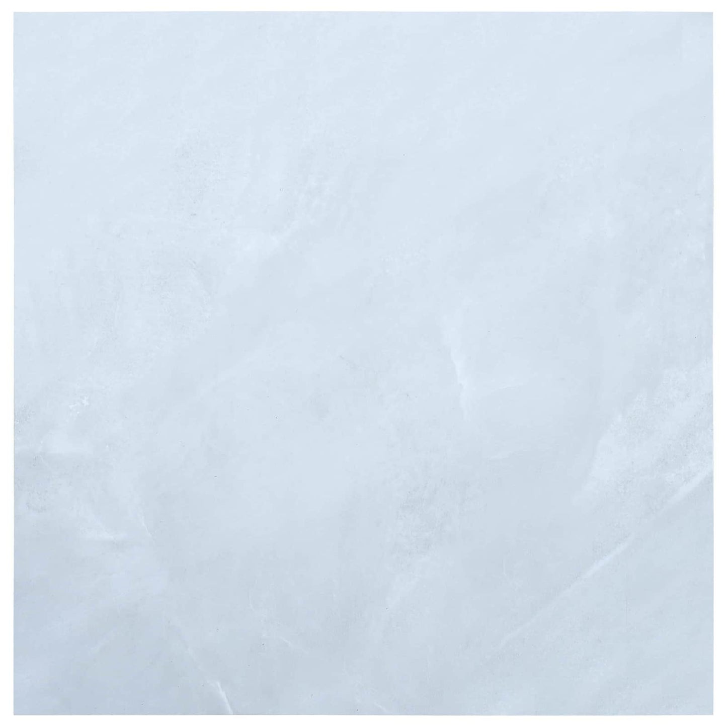 Selvheftende Gulvplanker 30,5 x 30,5 cm 20 pcs PVC Hvit marmor