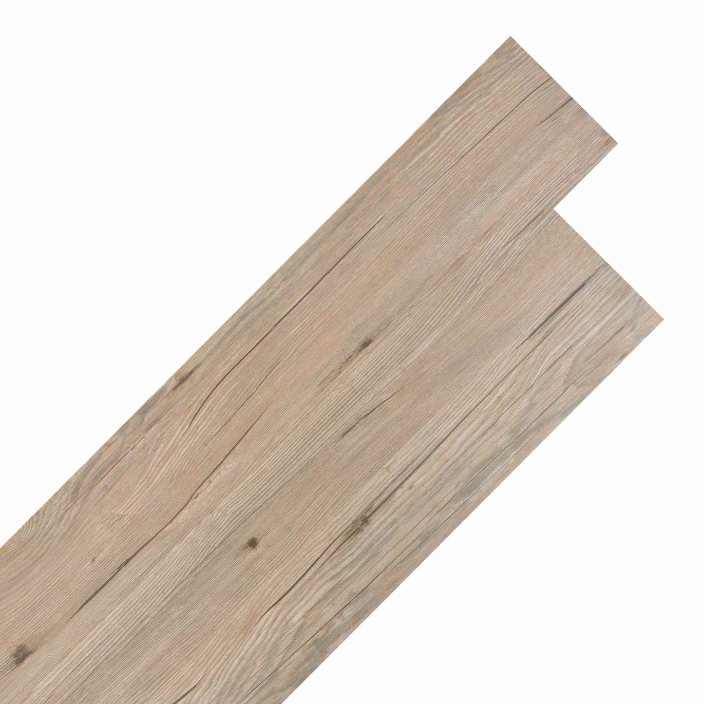 Selvheftende PVC Gulvplanker 30,5 x 61 cm 28 pcs PVC Eik Brun