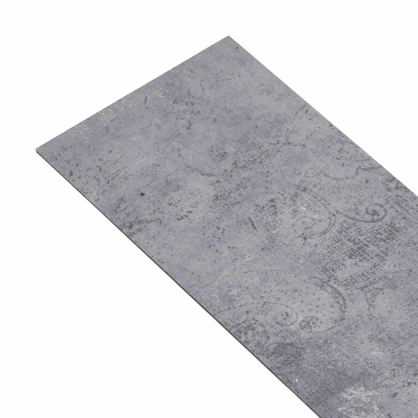 Selvheftende PVC Gulvplanker 30,5 x 61 cm 28 pcs PVC Sement Grå