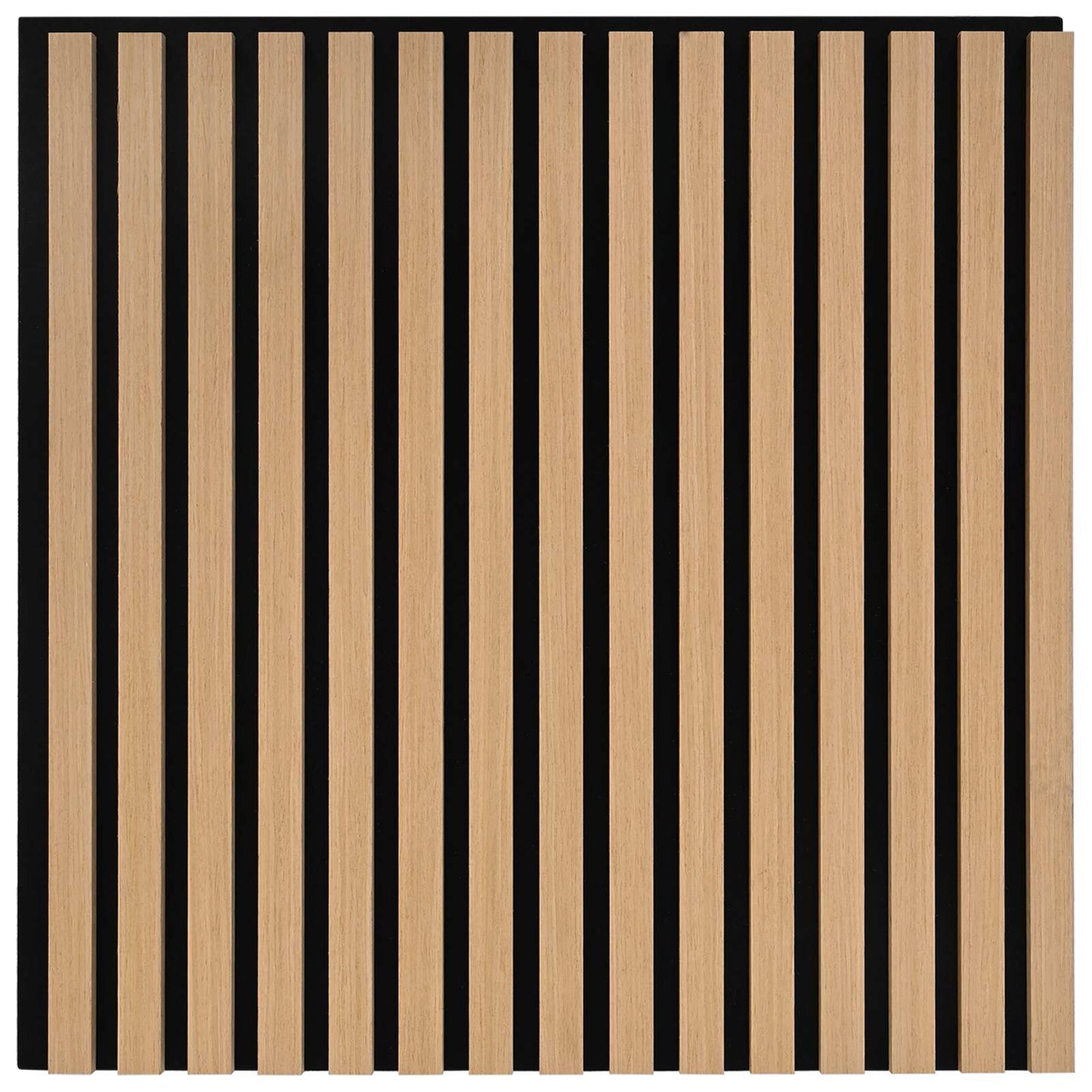 Veggpaneler 8 pcs Naturlig 60,5 x 60 cm