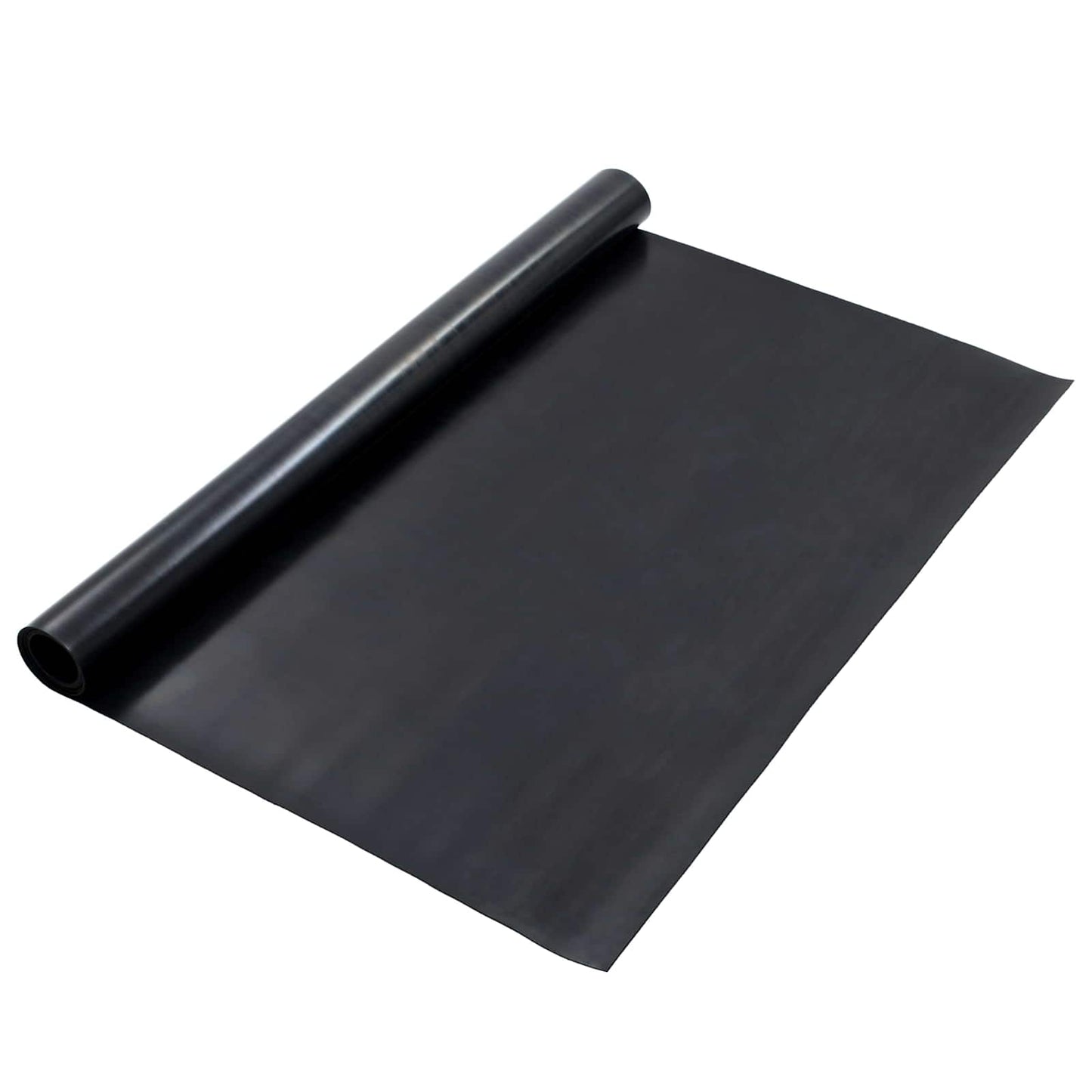 Gulv Matte Svart 1,2 x 2 m Gummi