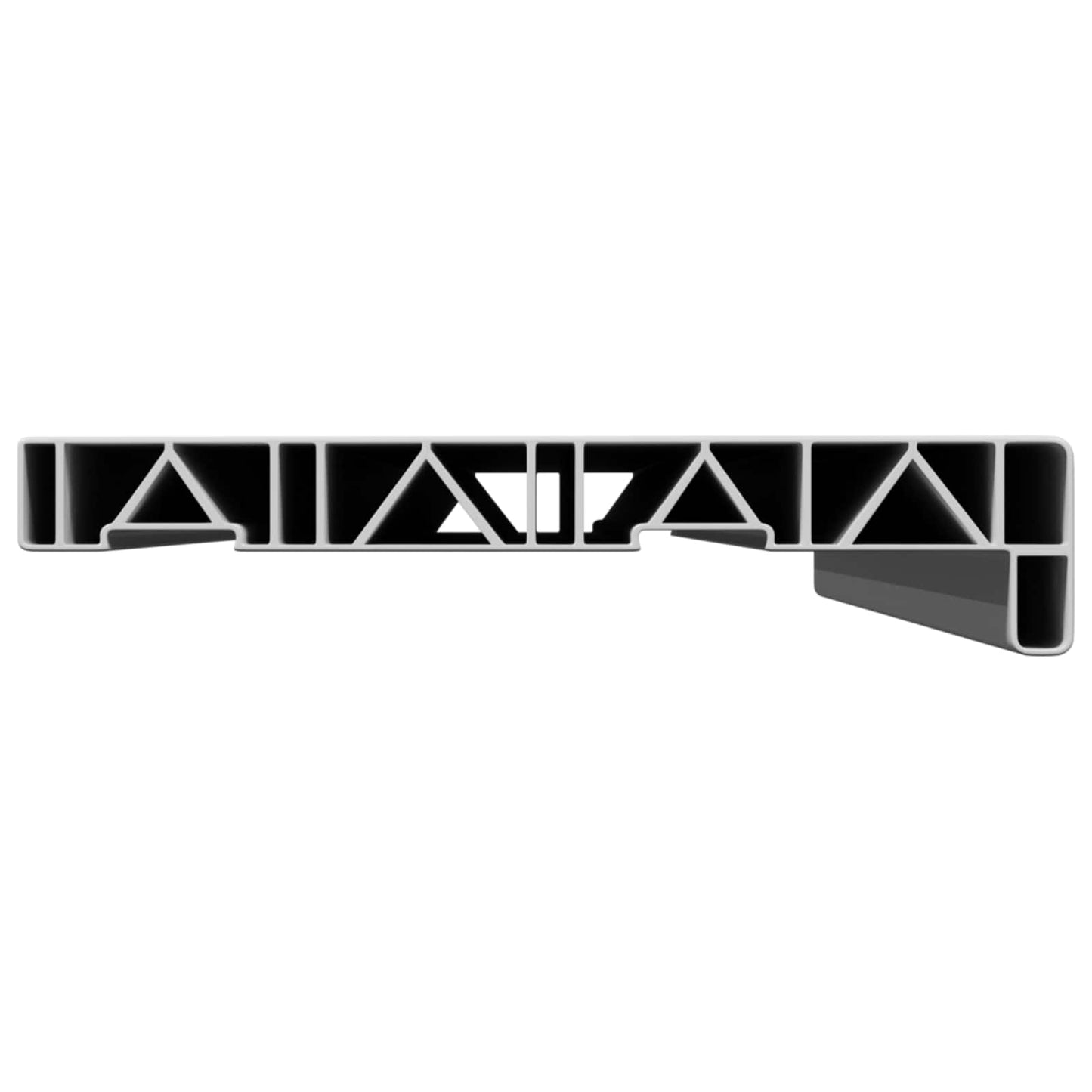 Vinduskarmer Hvit 80 x 20 x 4,5 cm PVC