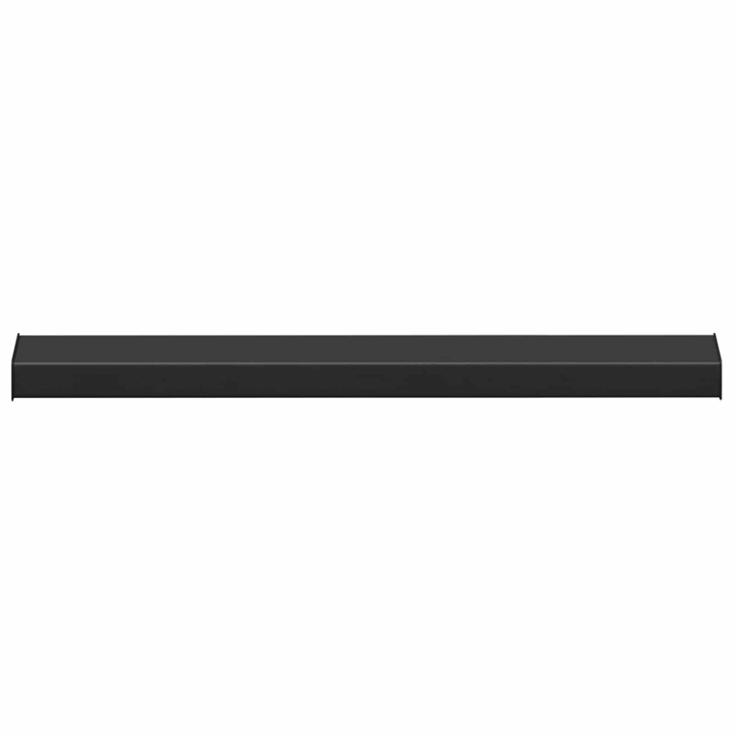 Vinduskarmer Svart med trestruktur 80 x 10 x 4,5 cm PVC