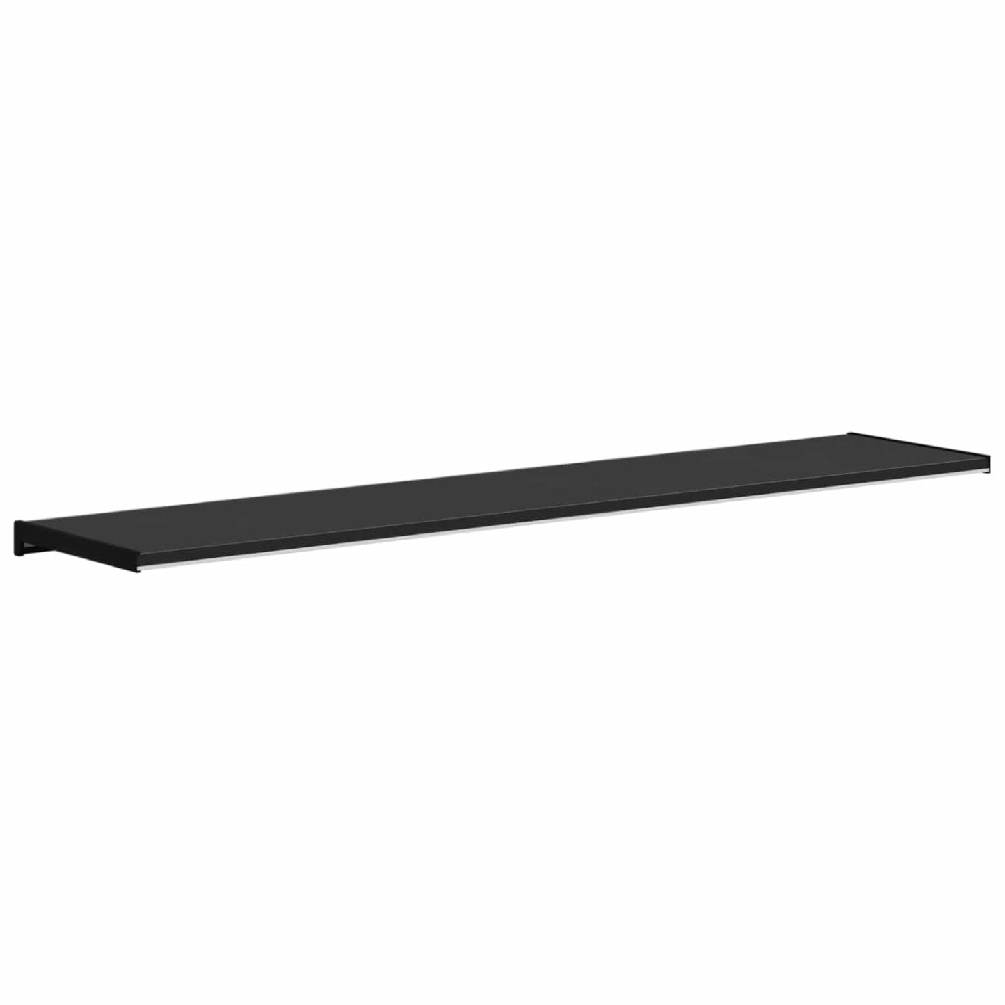 Vinduskarmer Svart med trestruktur 160 x 35 x 4,5 cm PVC