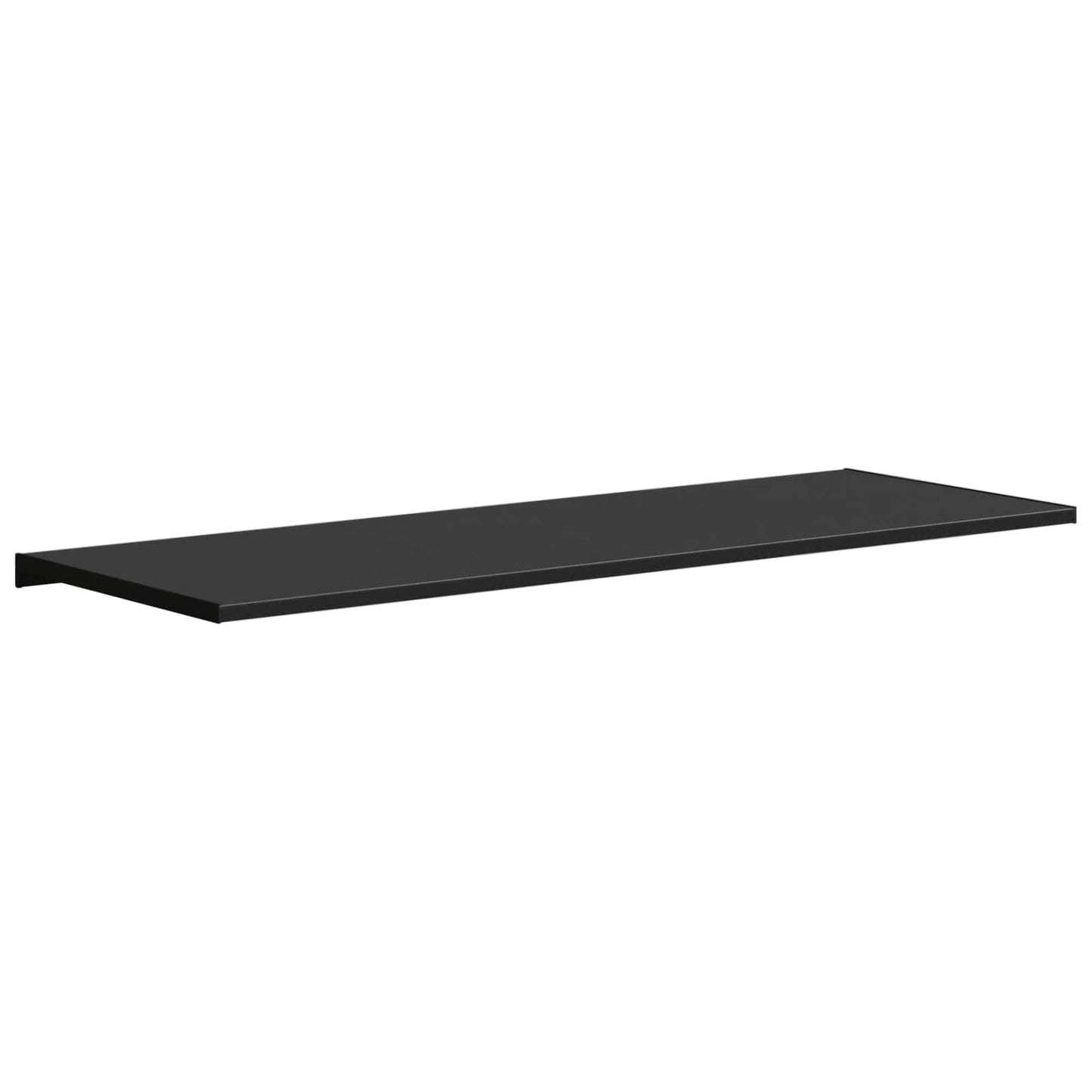 Vinduskarmer Svart med trestruktur 140 x 50 x 4,5 cm PVC