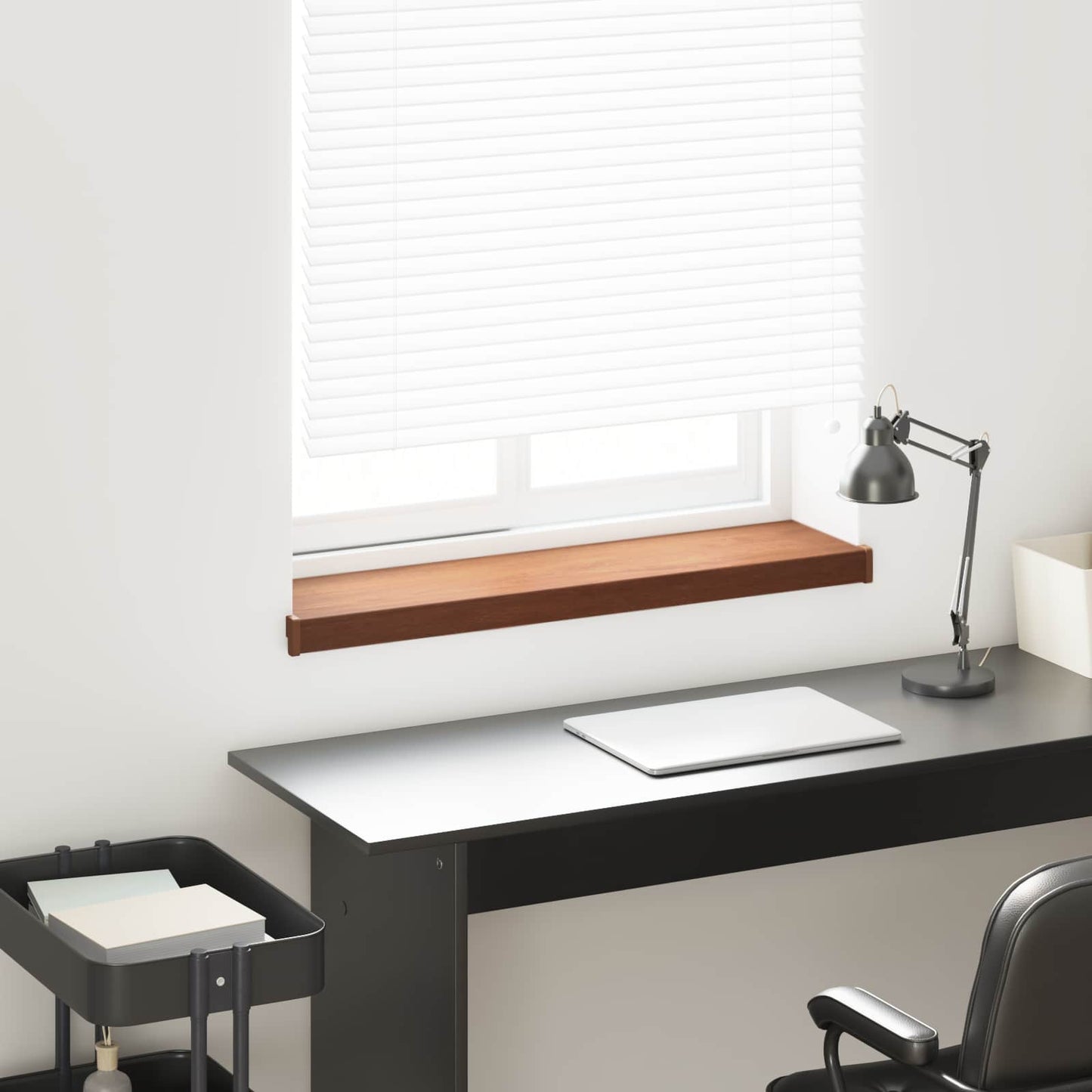 Vinduskarmer Brunt tre 80 x 20 x 4,5 cm PVC