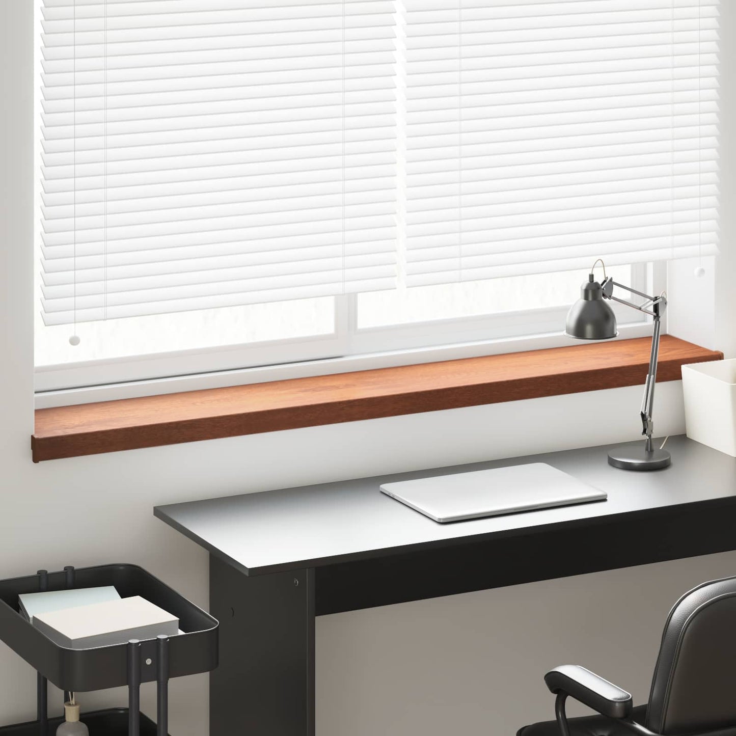 Vinduskarmer Brunt tre 120 x 25 x 4,5 cm PVC